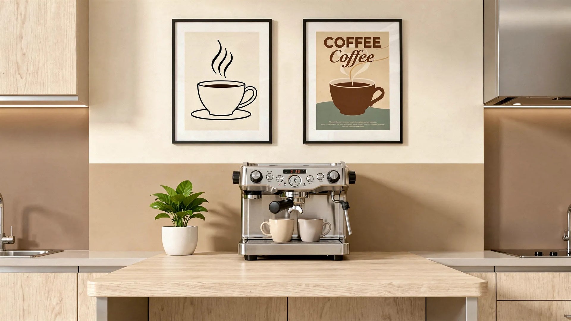 Idées d'illustrations sur le café pour cuisines et cafés