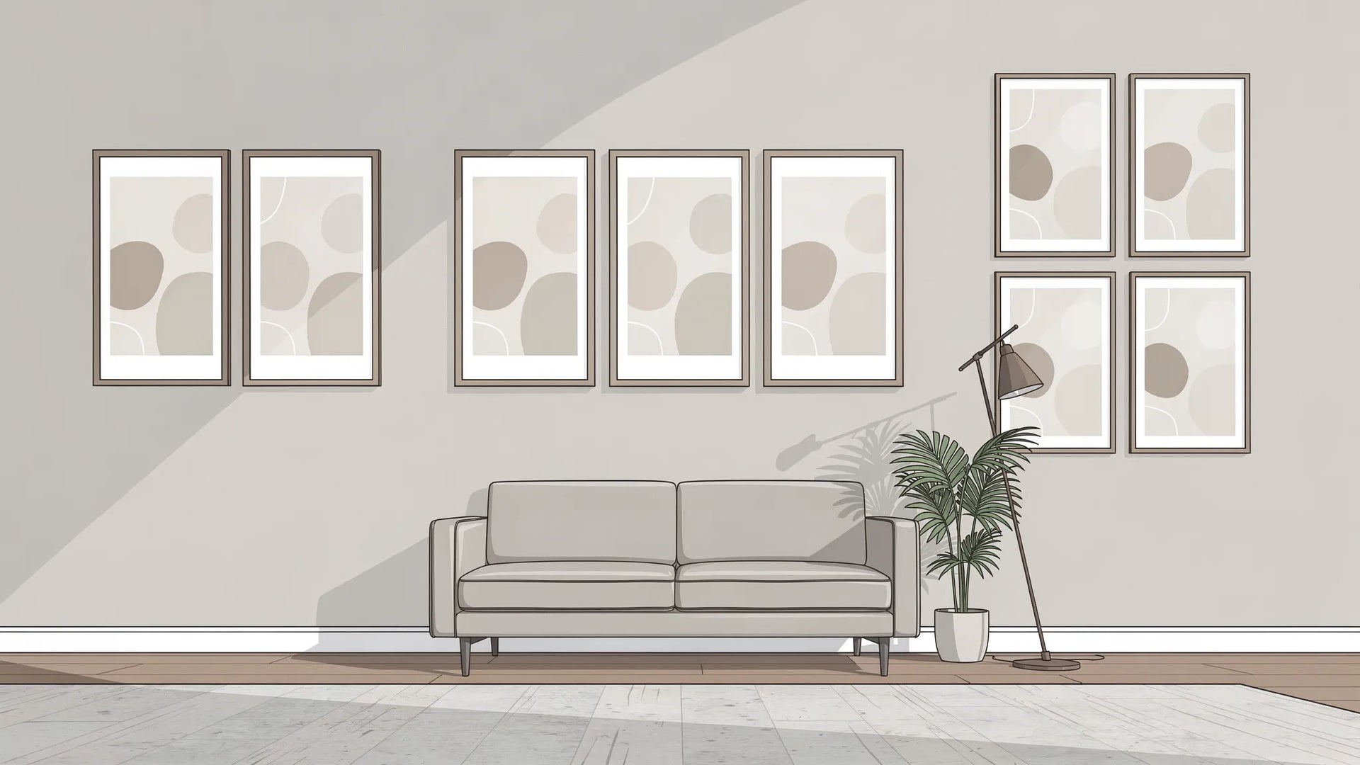 30x40 cm Afdrukken: Perfecte Combinaties en Rasterideeën