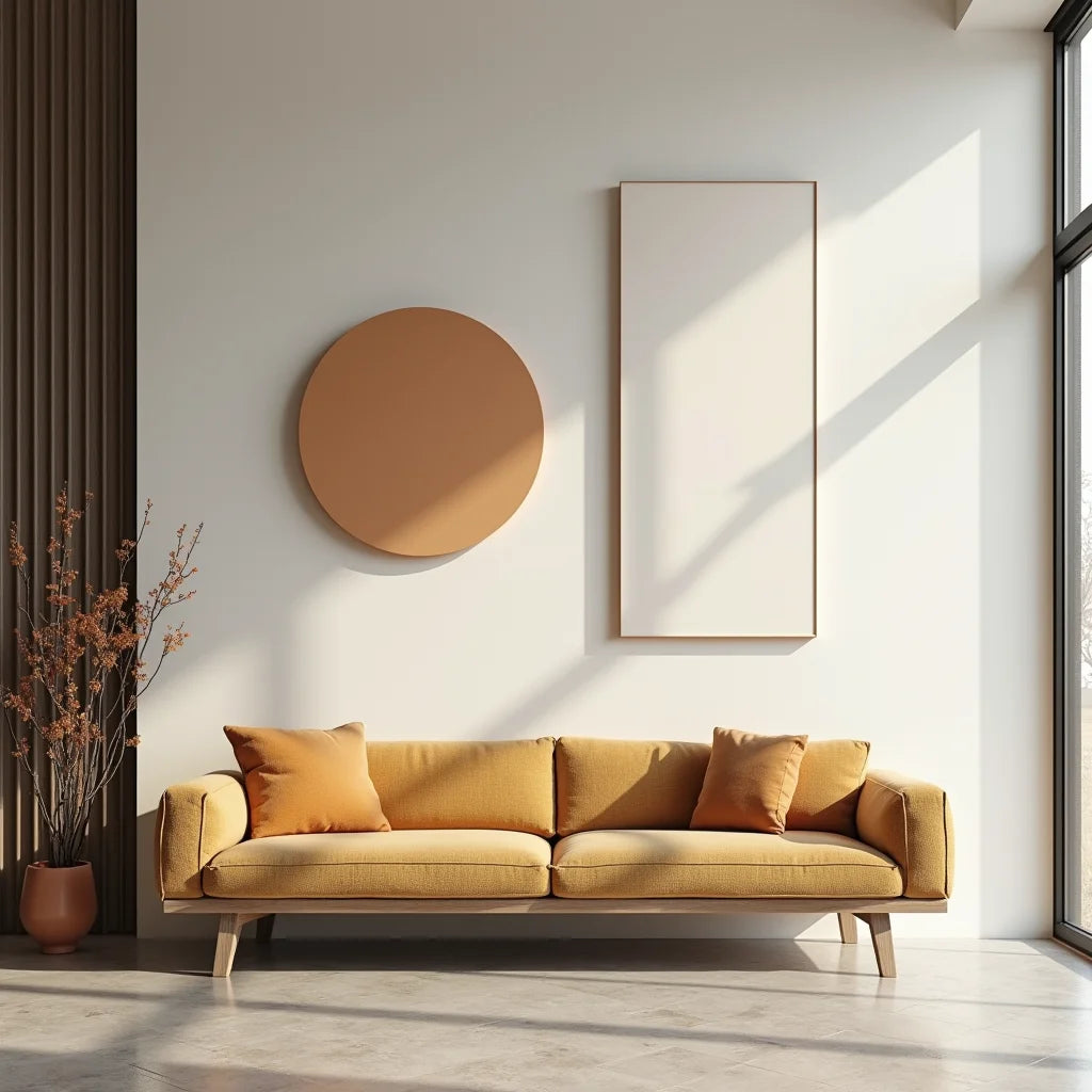 Design astratti per pareti: valorizza gli spazi con forme a casa