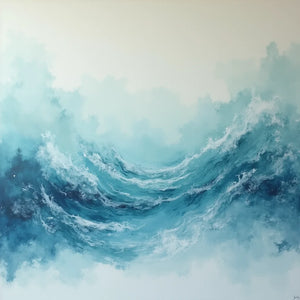 Water Inspired Artwork Elevates Any Wall With Ocean Hues