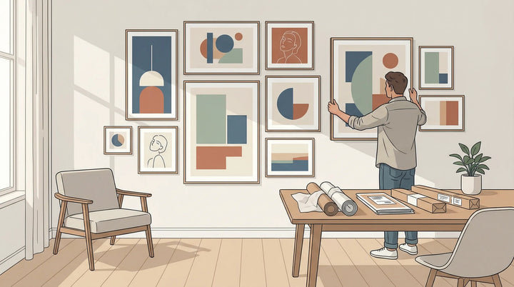 Affiches à la demande : avantages, inconvénients et entretien