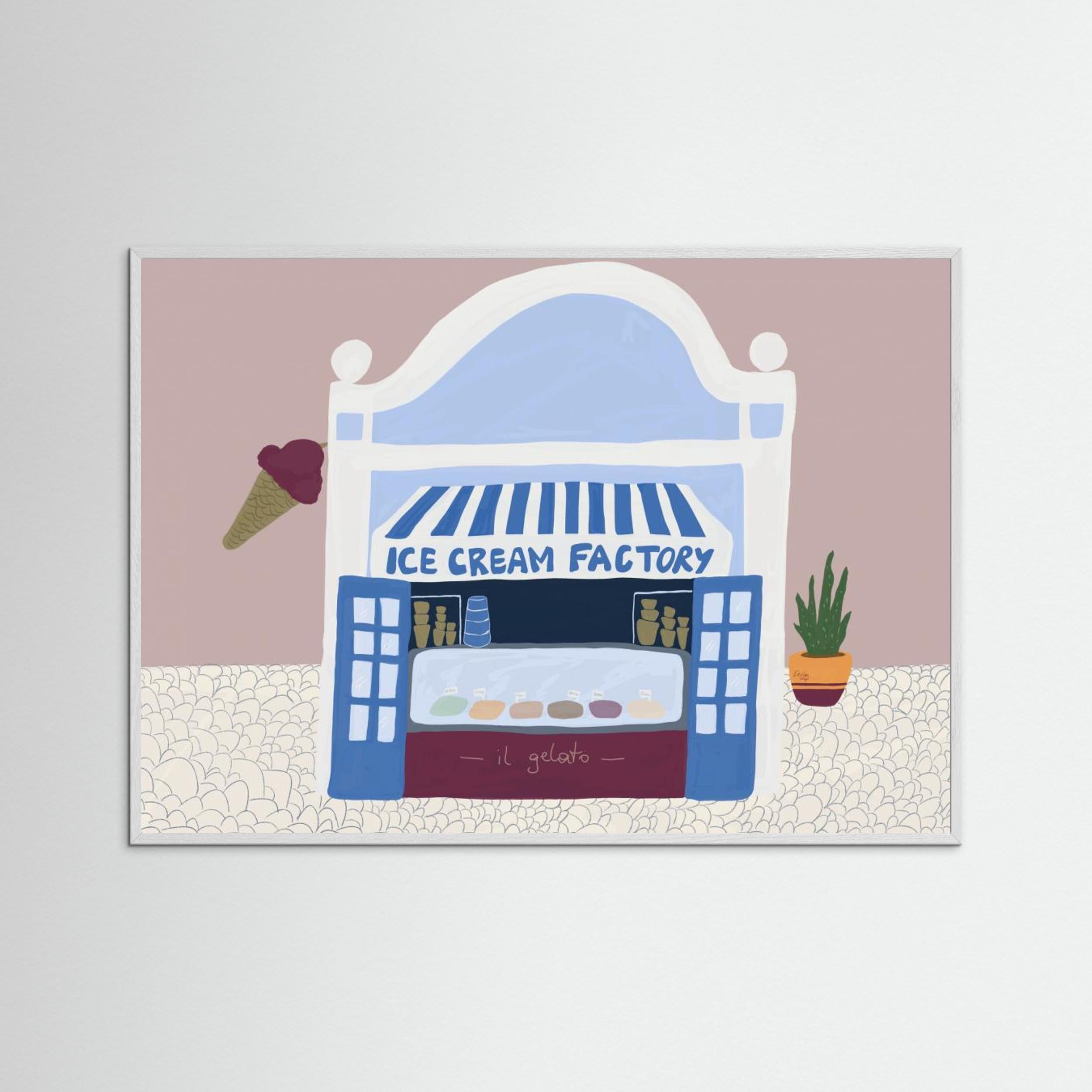 Ice Cream Factory by Alix Campbell