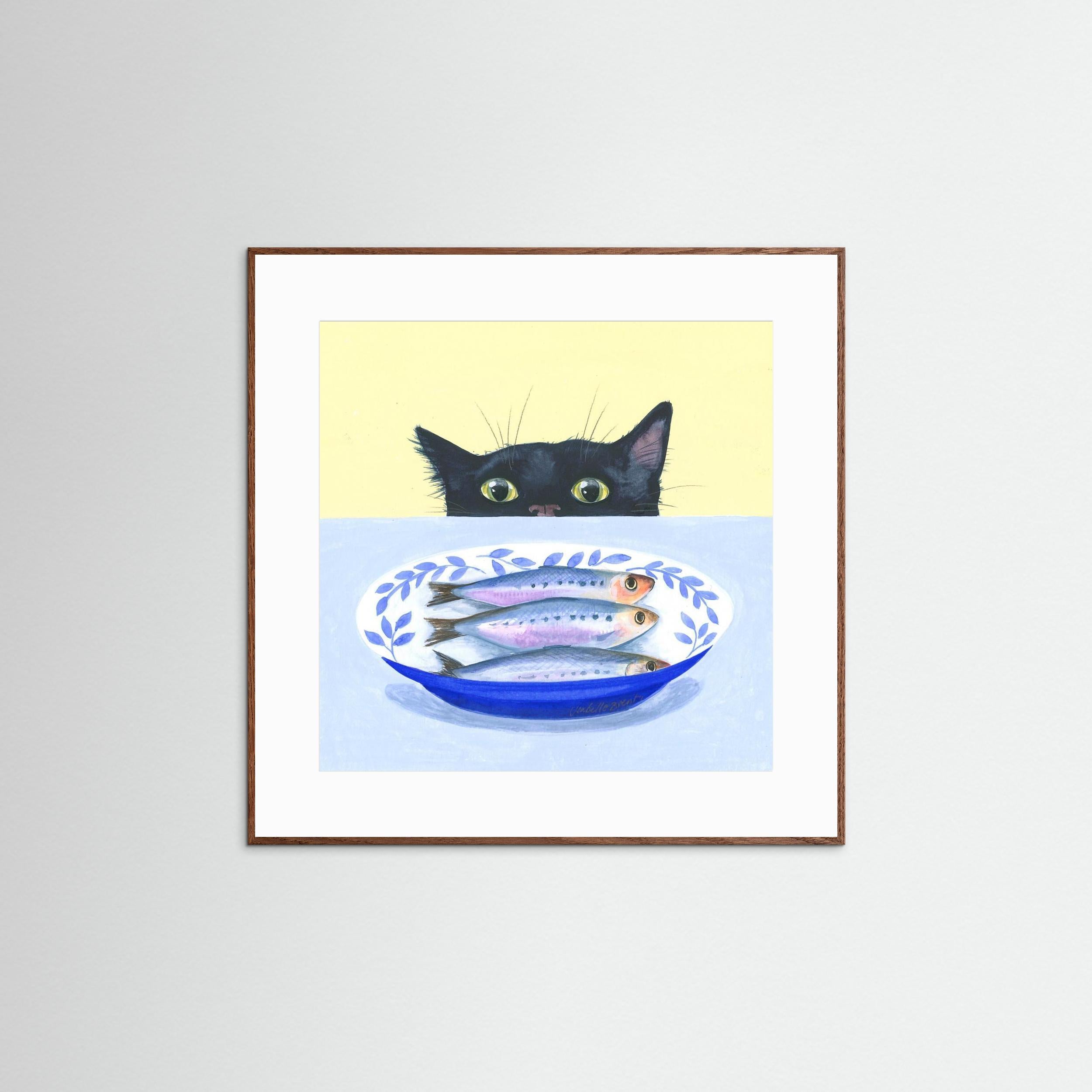  Gourmet Cat by Isabelle Brent