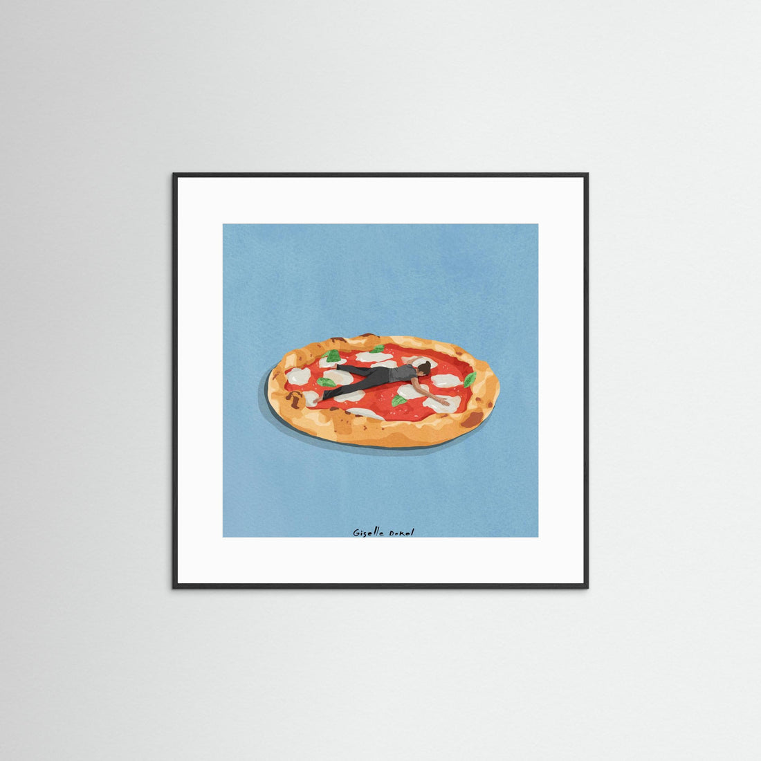 Pizza Girl by Giselle Dekel