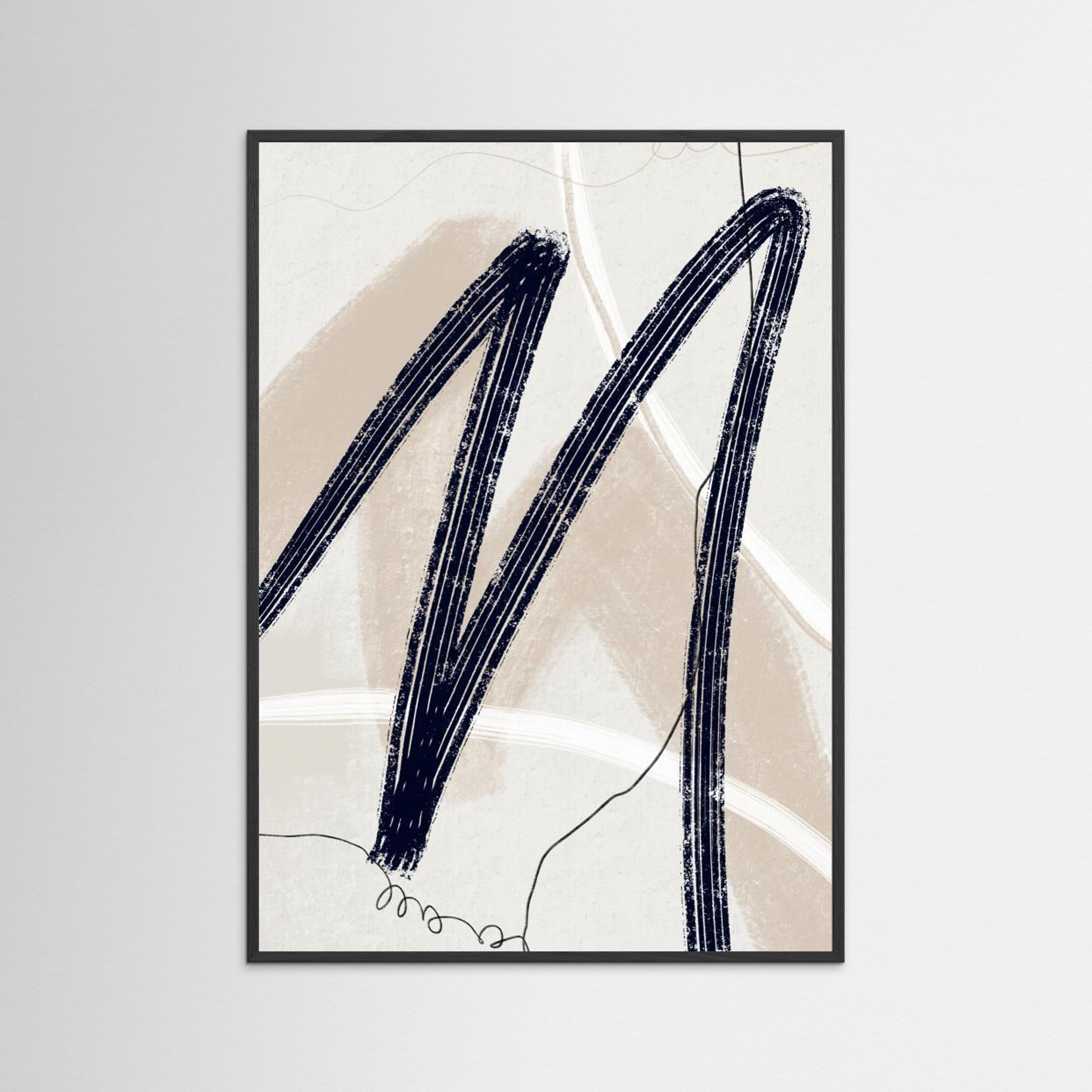 Abstract Lines No. 2 by Anne Marie Volfova