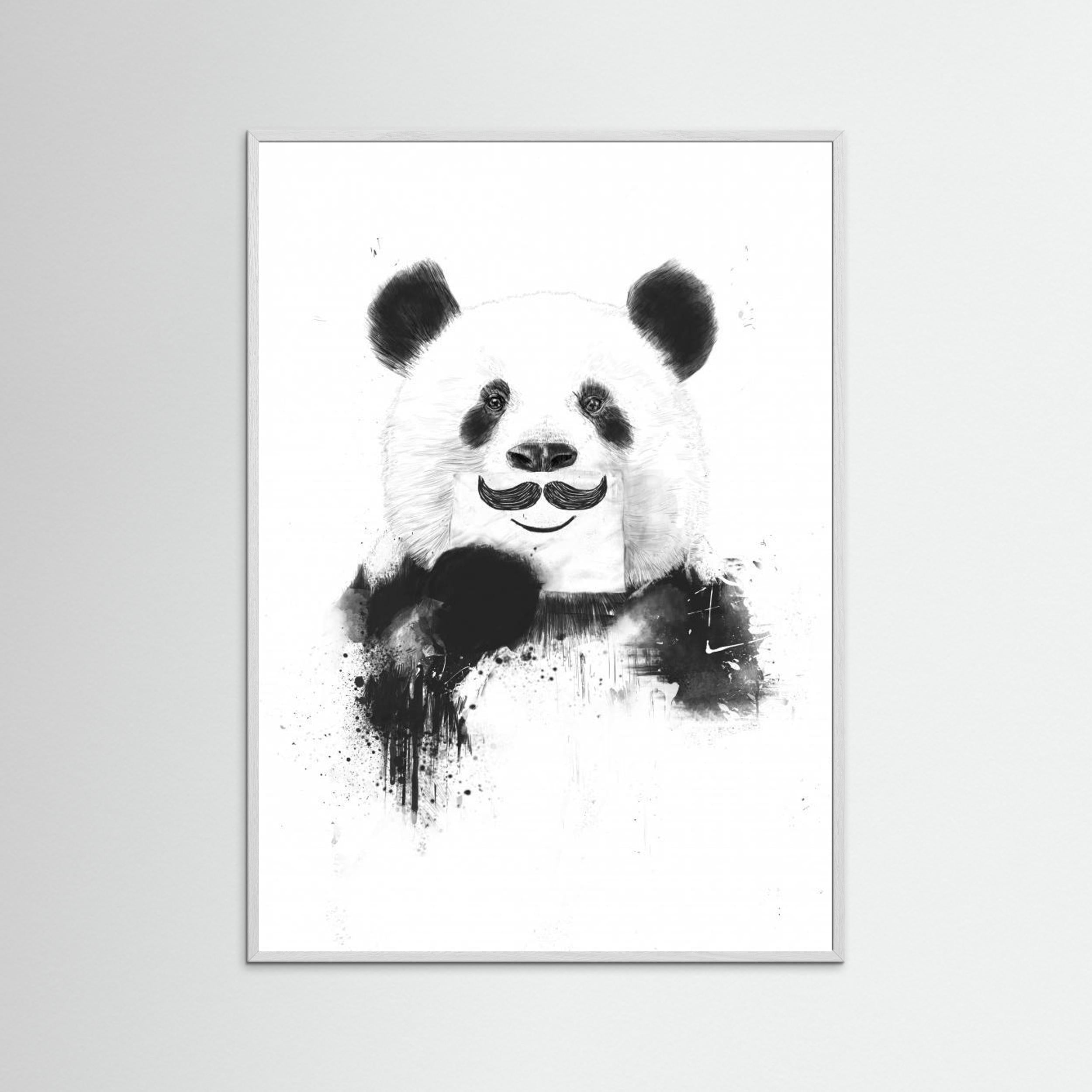 Funny panda by Balazs Solti