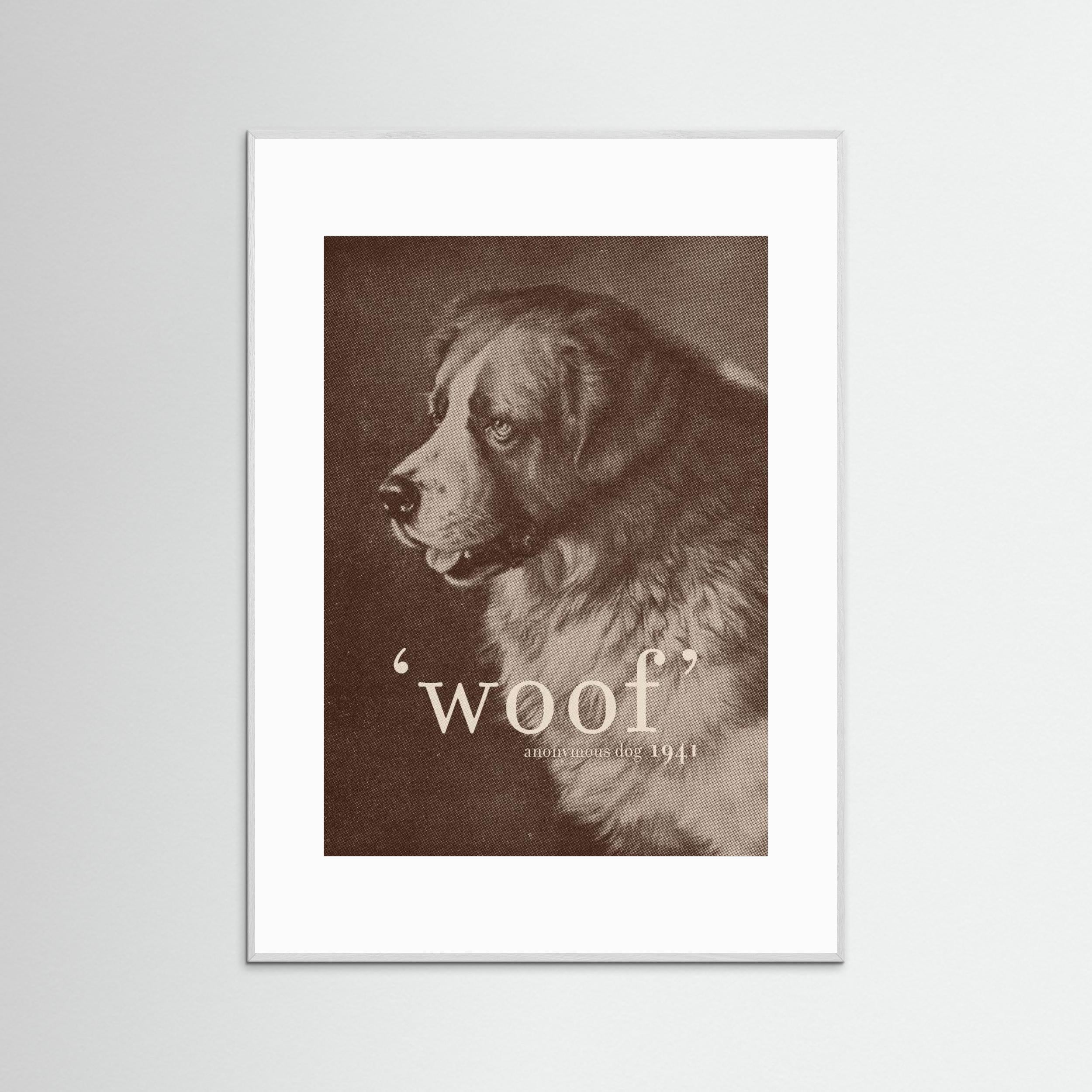 Famous Quote Dog by Florent Bodart