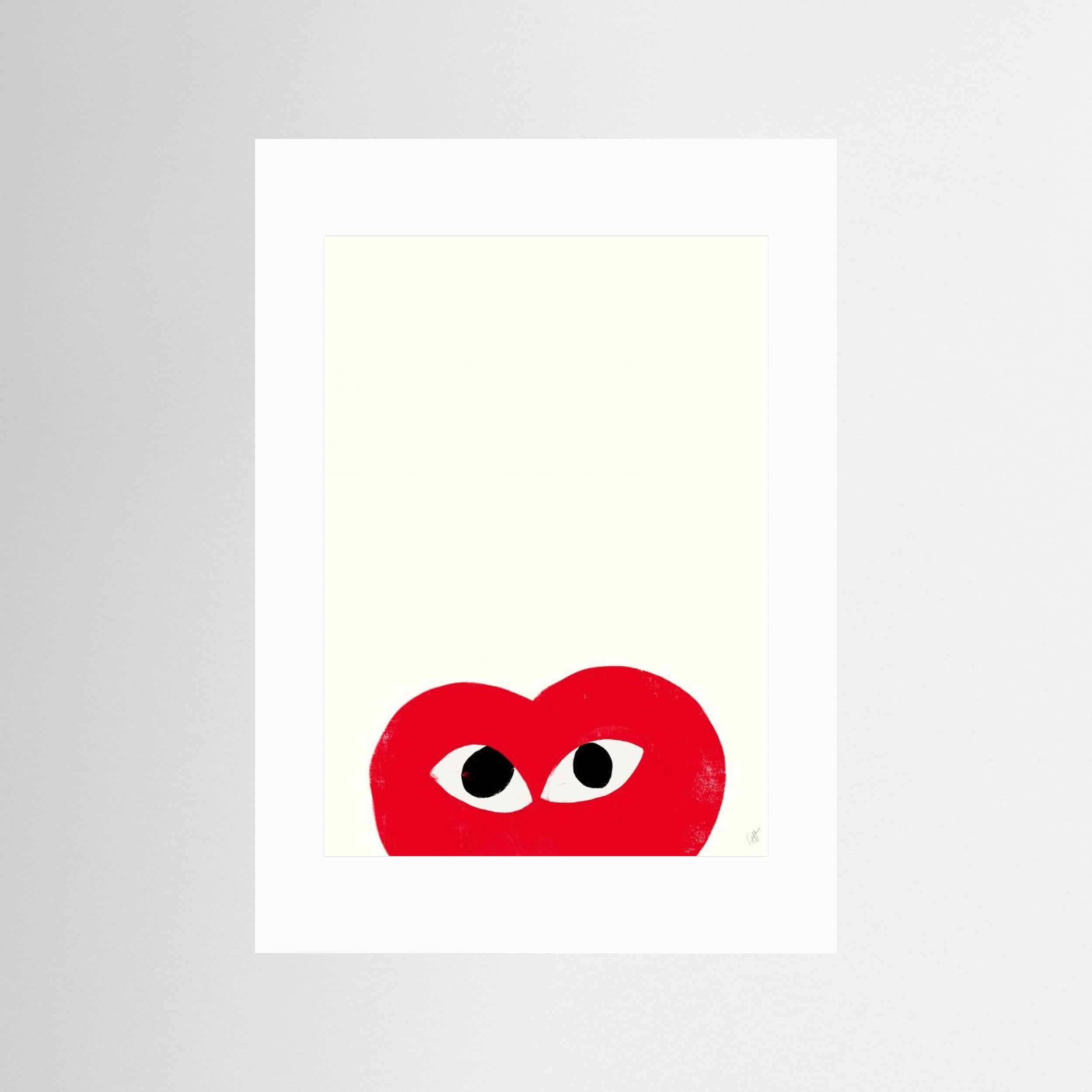 Red heart by Anne Marie Volfova