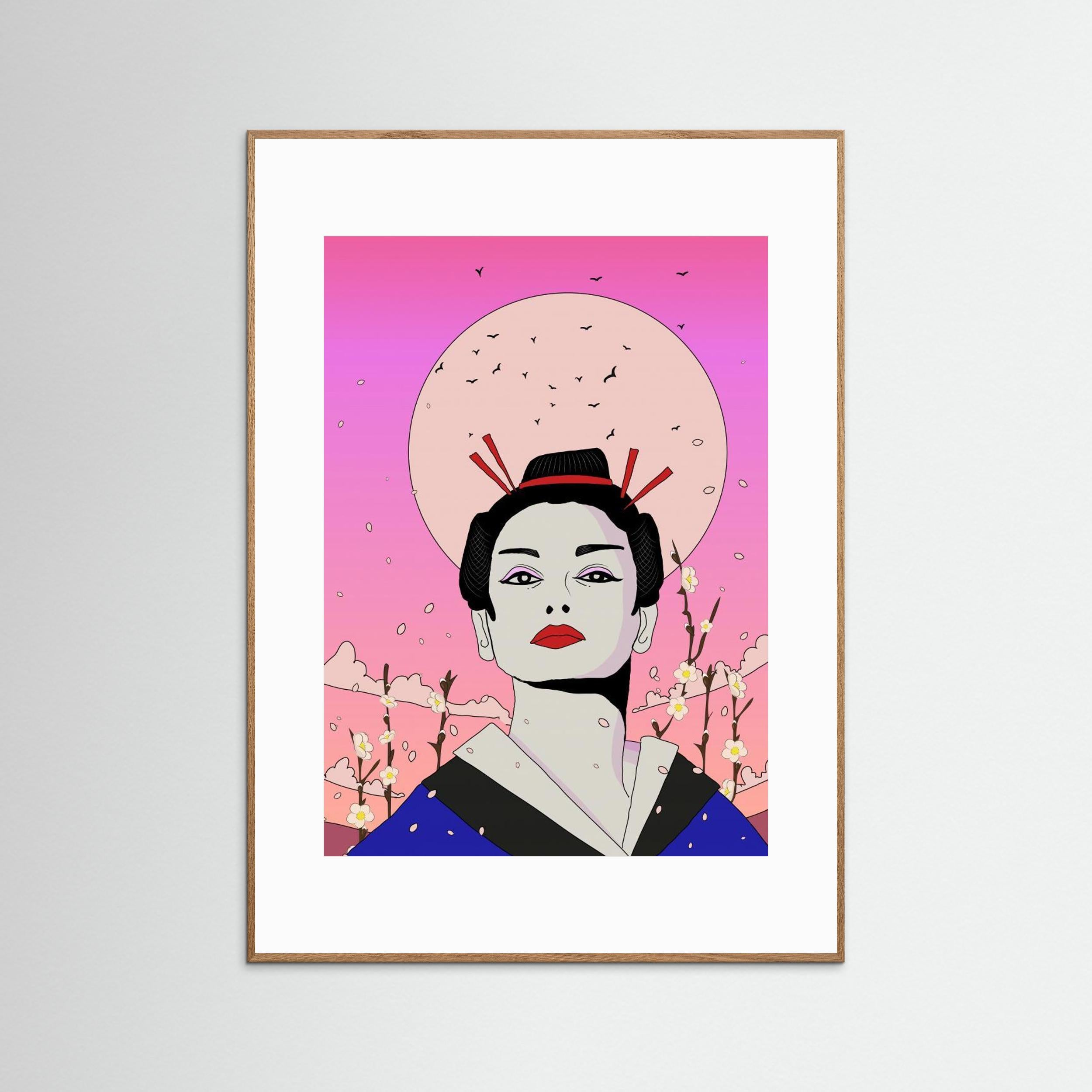 Japanese Geisha by Nicholas