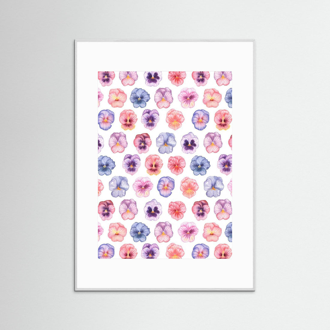 Pansy pattern by Linda Sitniece
