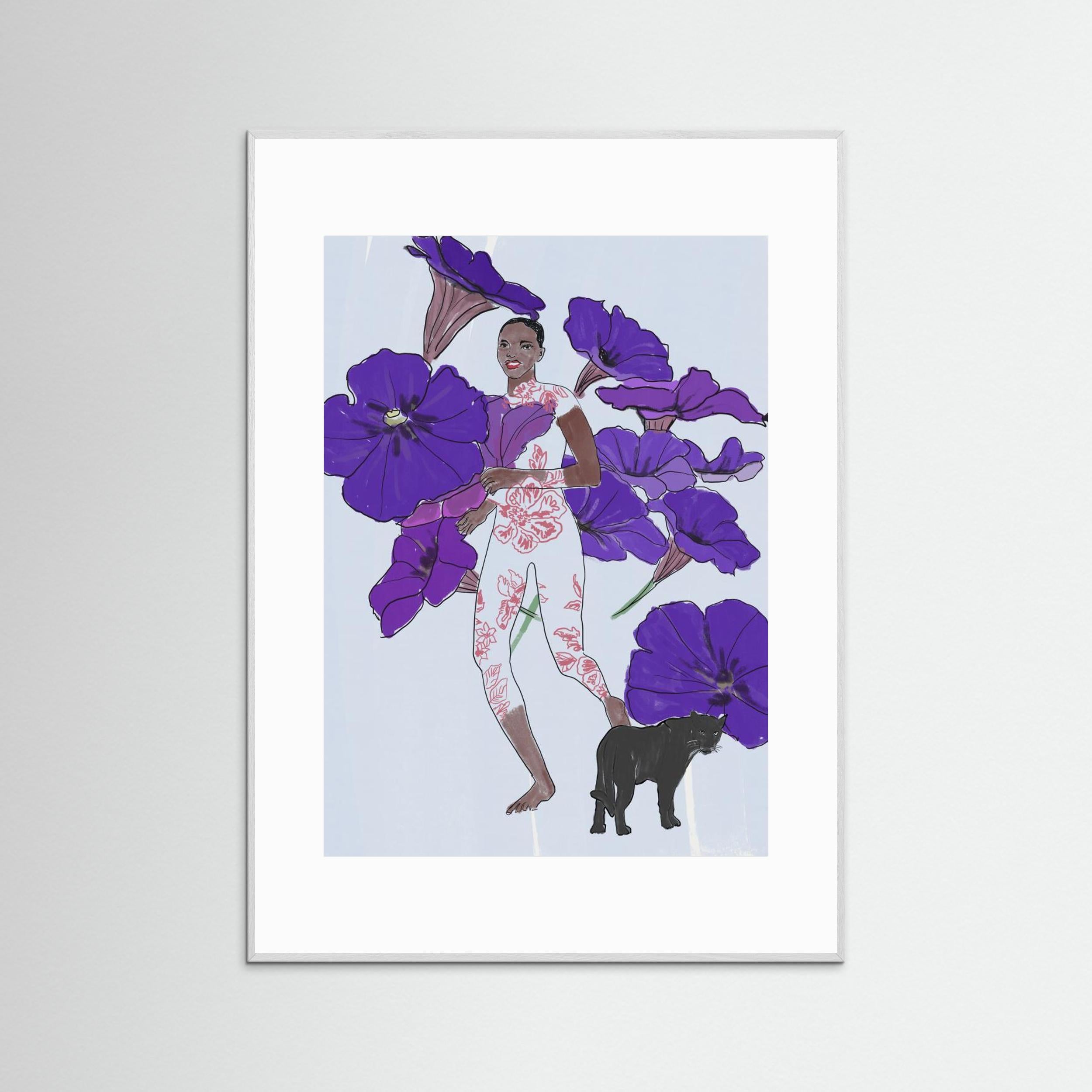 Violets by Beate Tubach