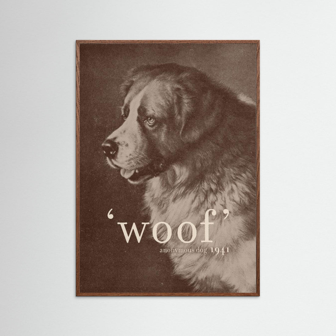 Famous Quote Dog by Florent Bodart