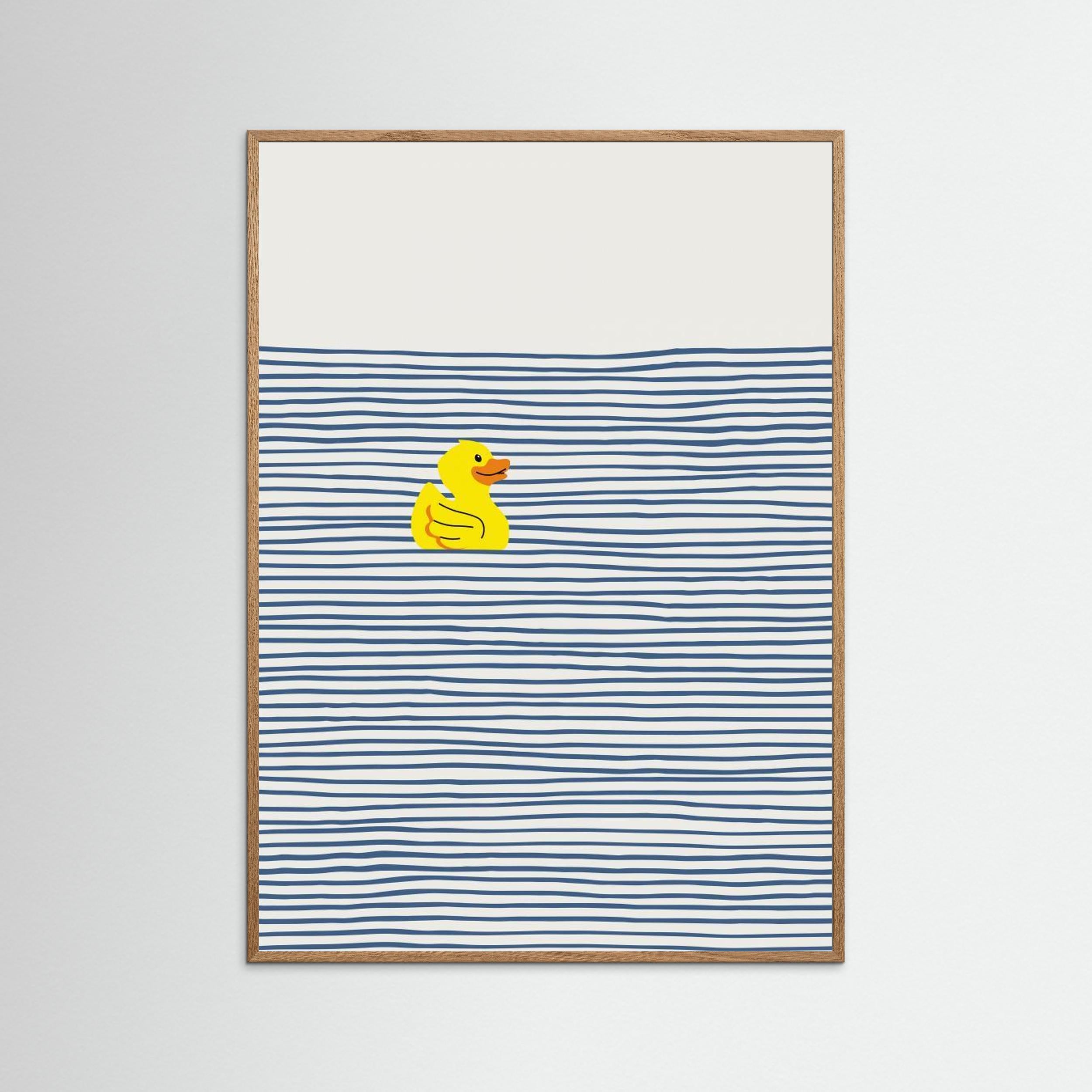 Yellow Rubber Duck by Little Dean