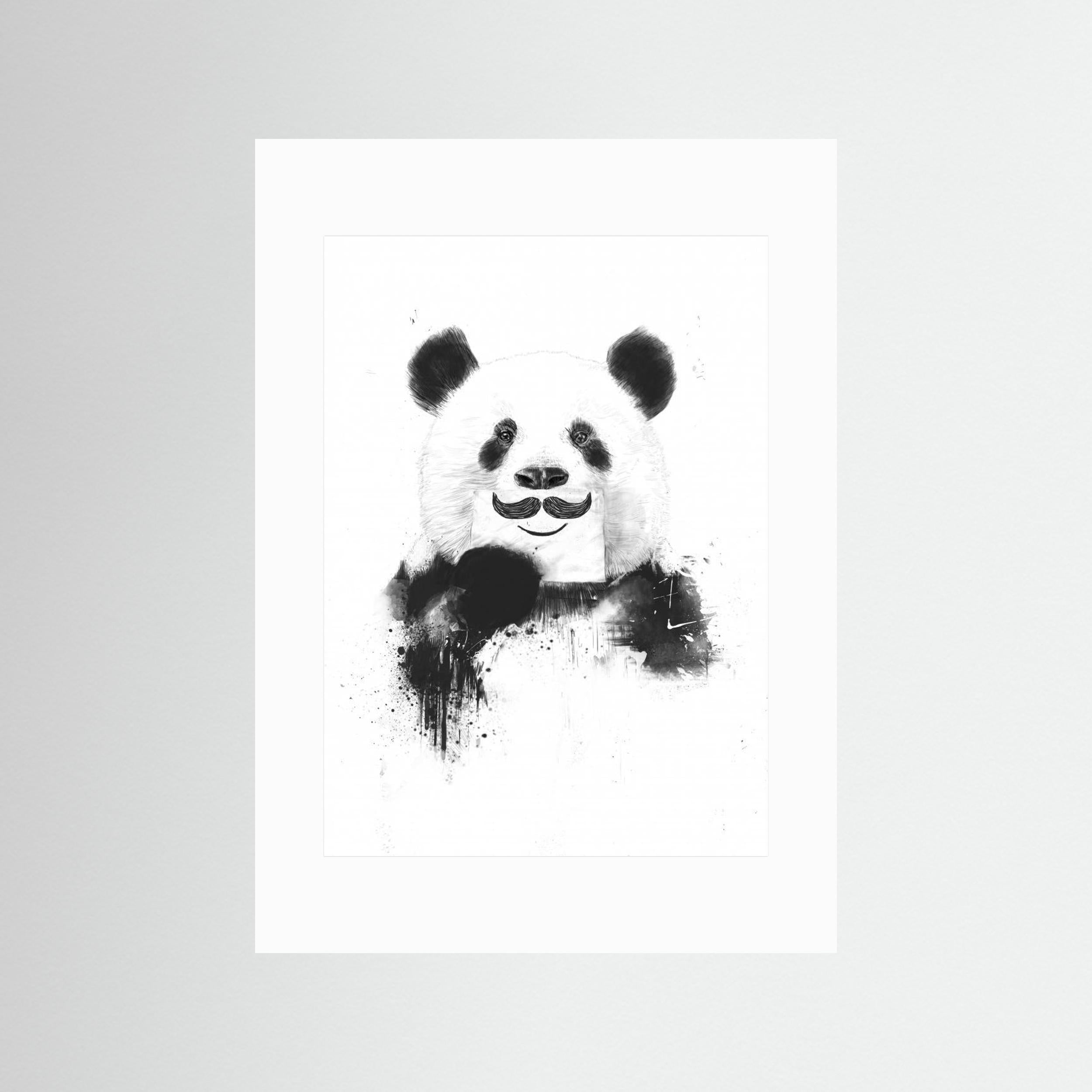 Funny panda by Balazs Solti