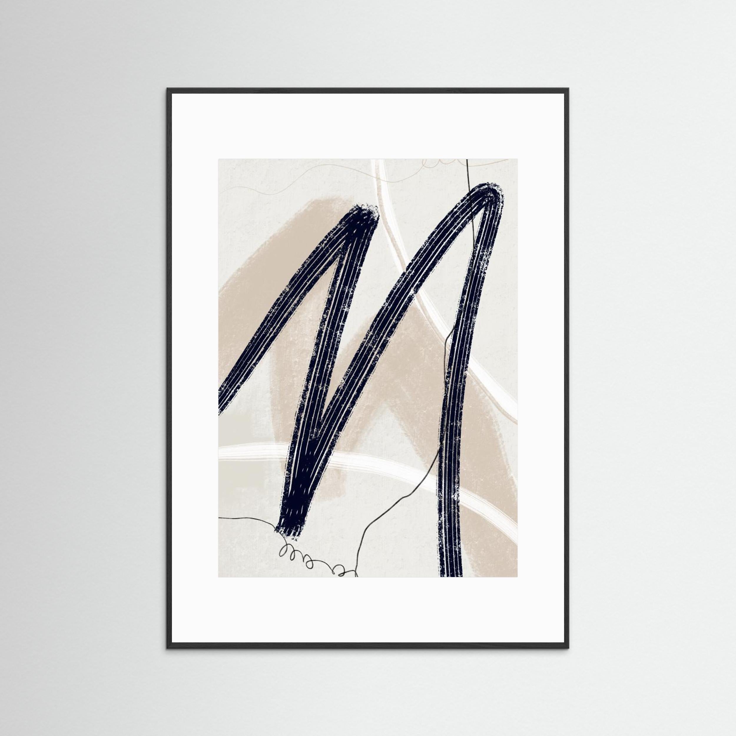 Abstract Lines No. 2 by Anne Marie Volfova