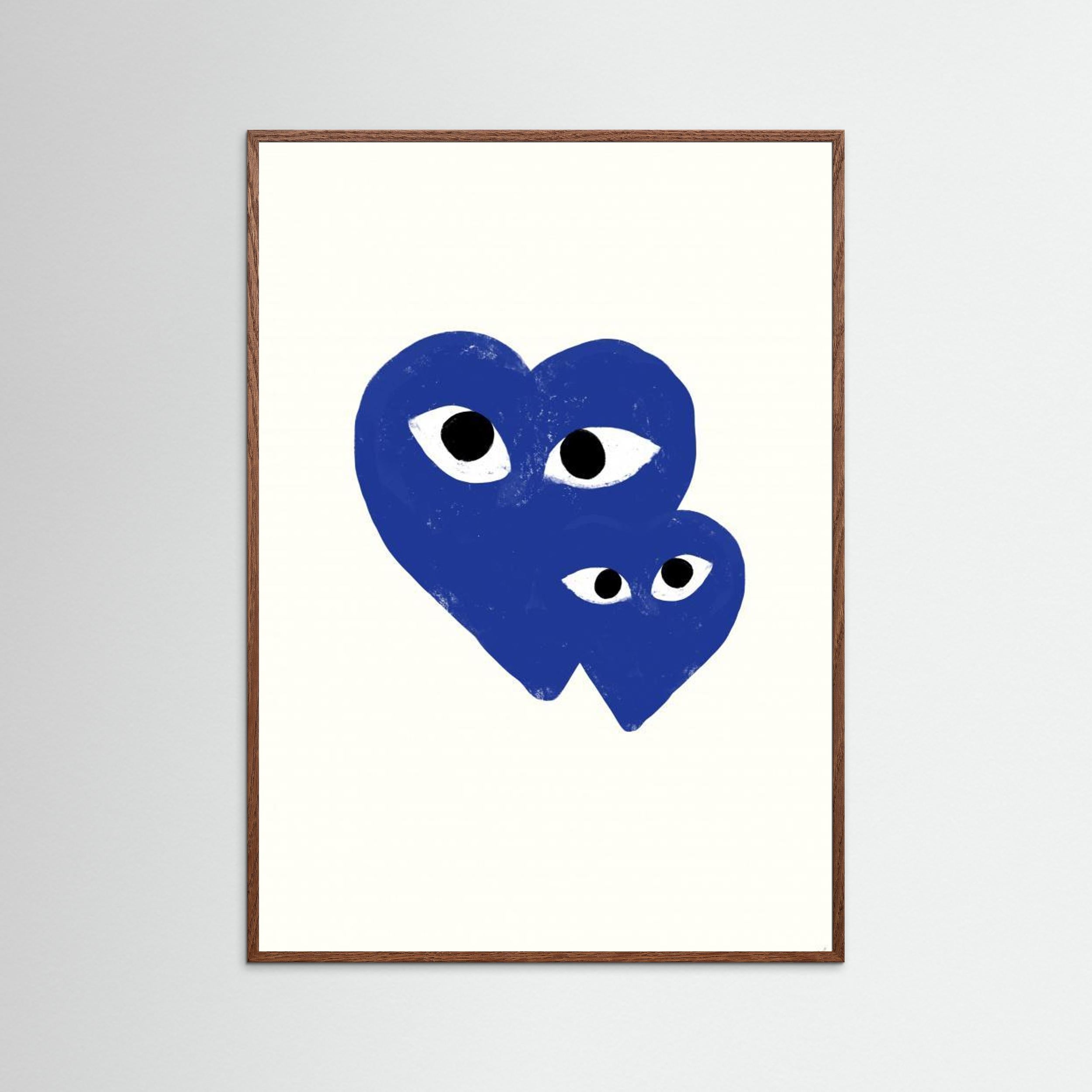 Blue Hearts by Anne Marie Volfova