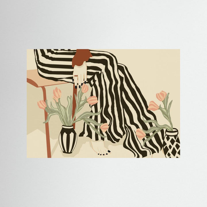 Tulips By My Feet by Sannel Larson