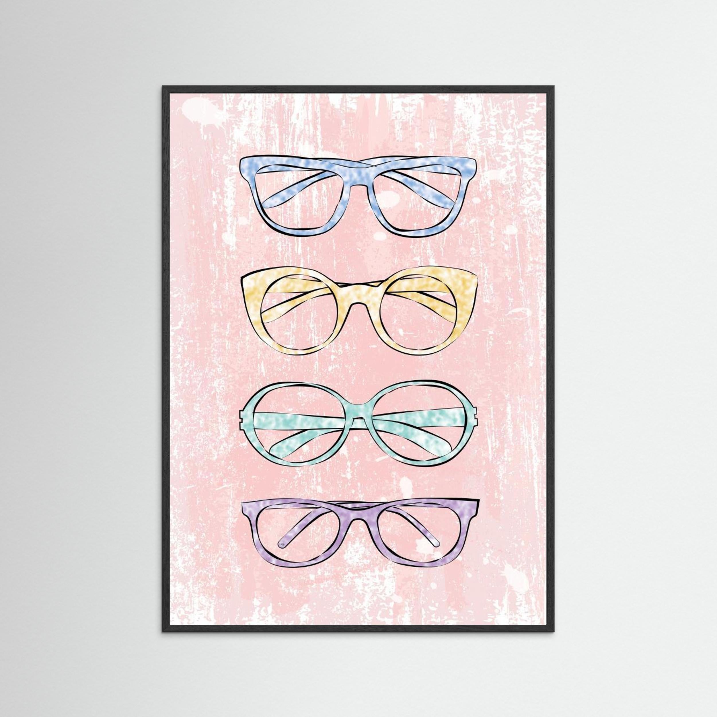 Pink Glasses by Martina