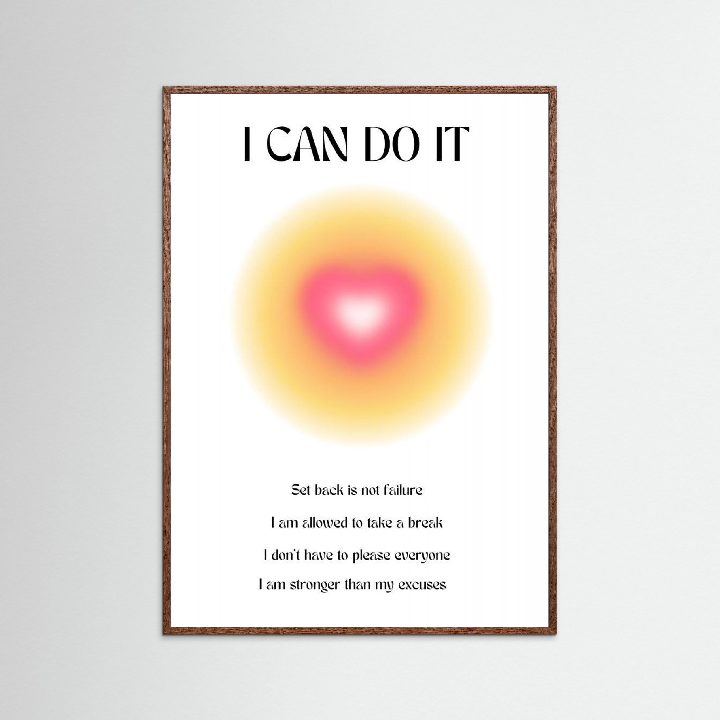 Motivational Aura Poster by Amélie