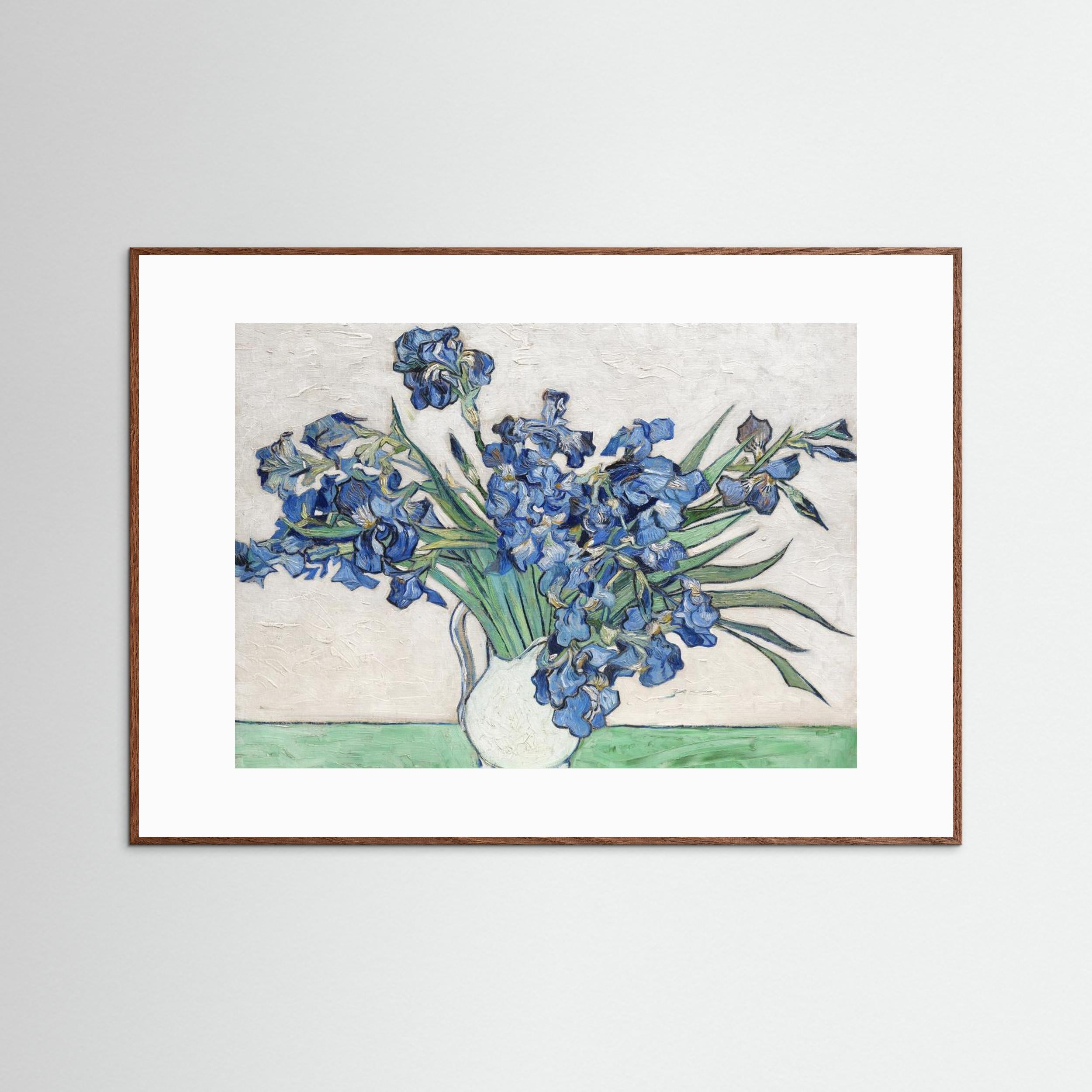 Vincent Van Gogh's Irises (1890). by Pictufy