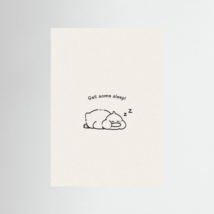 Sweet Sleepy Duck by Xuan Thai