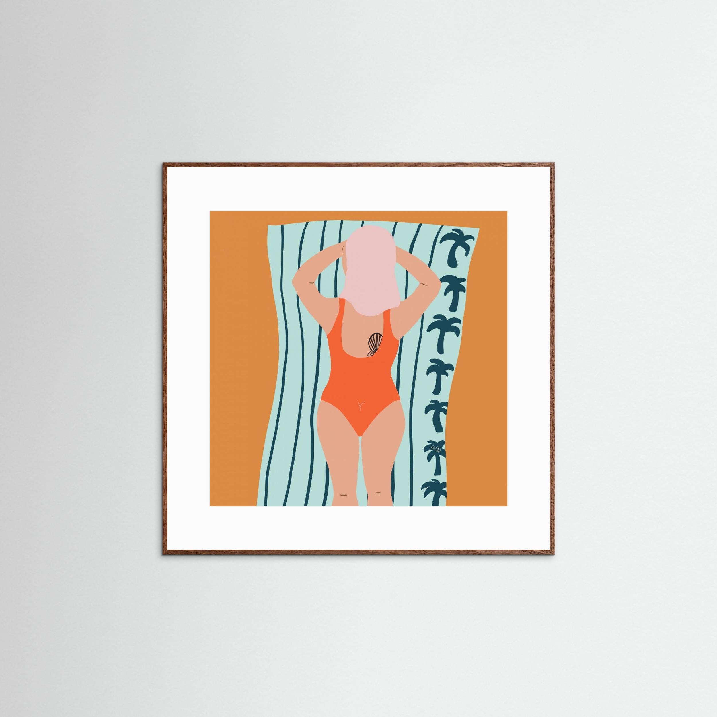 The Red Swimsuit by Alix Campbell