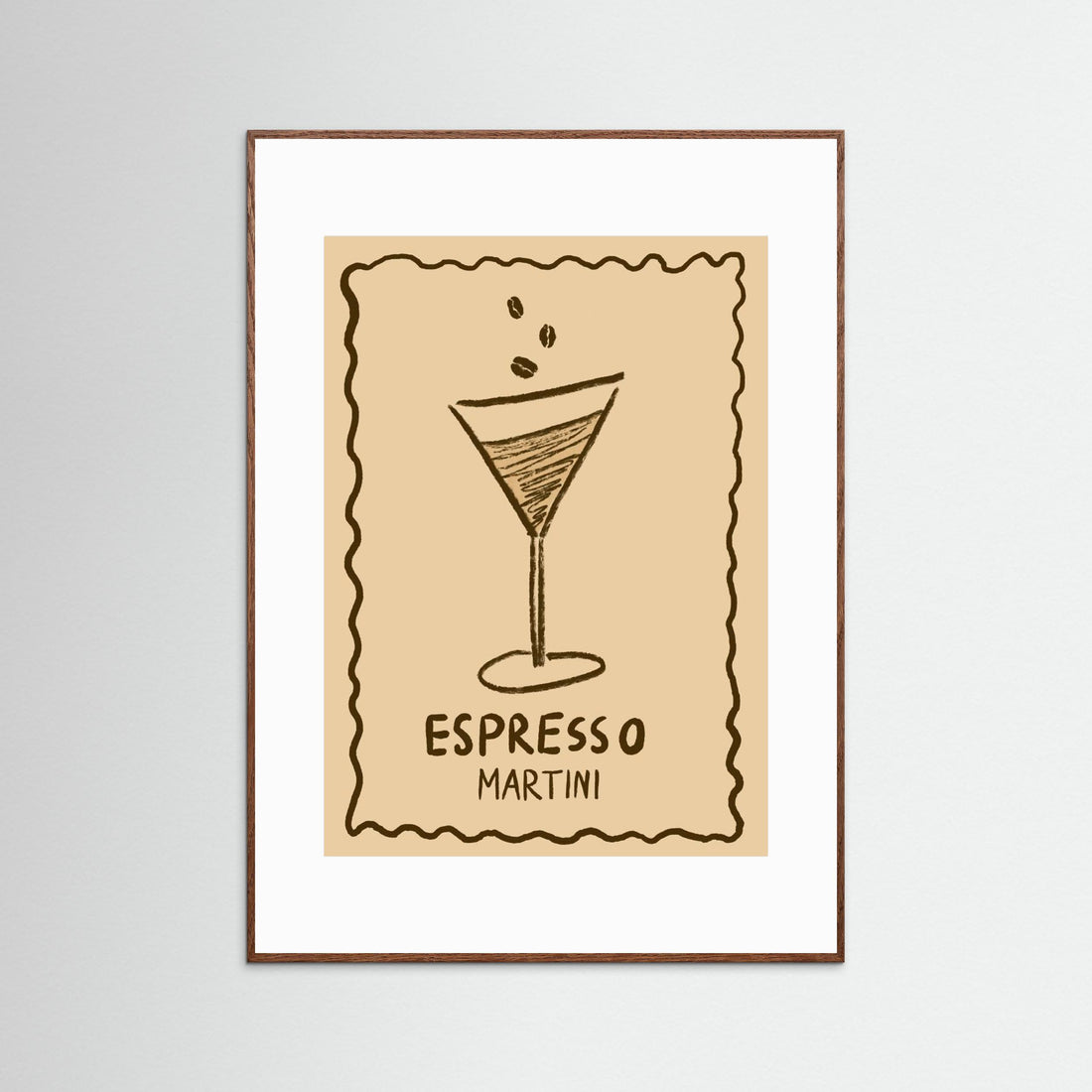 Poster Espresso Martini Up by Studio Dolci