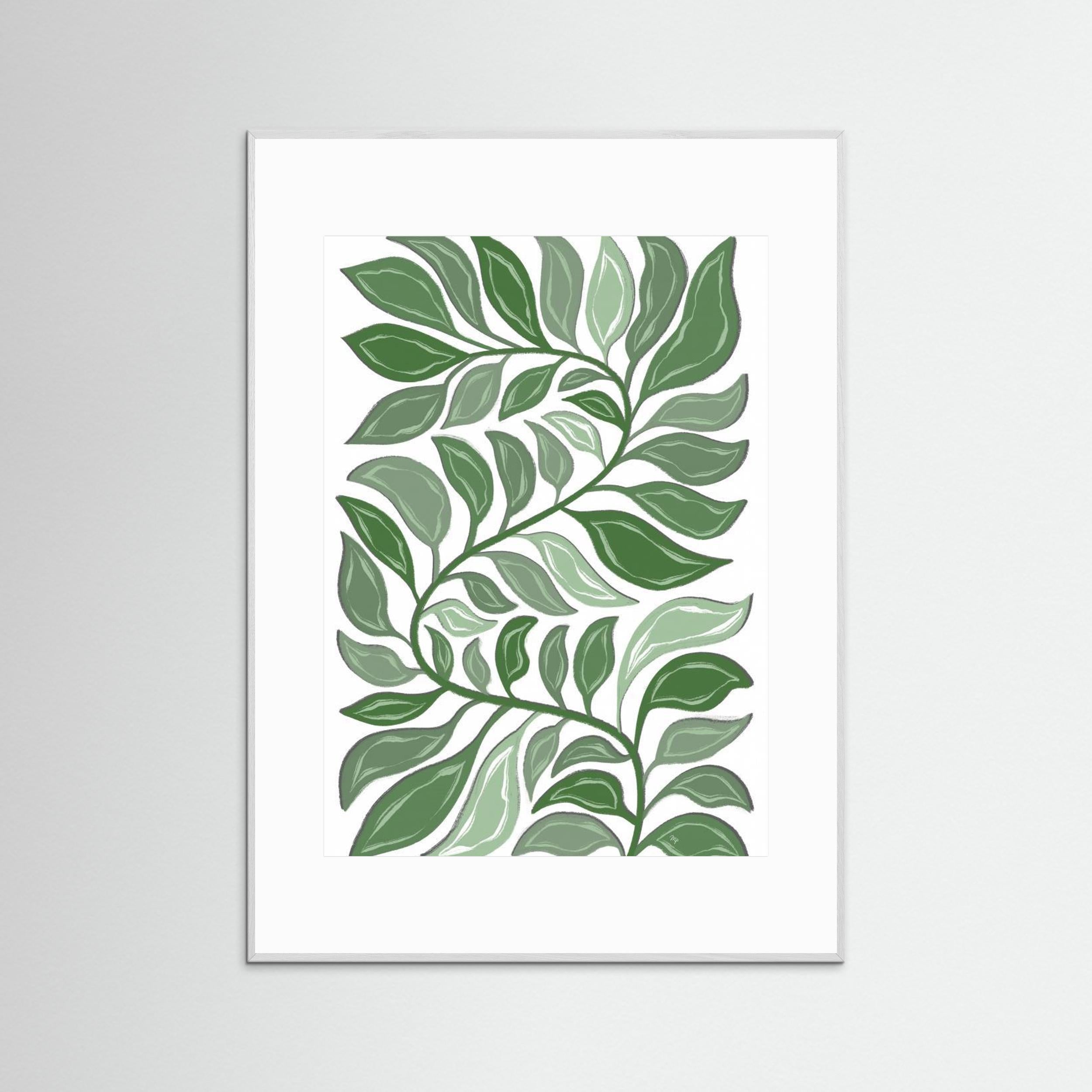 Green Plant by Martina