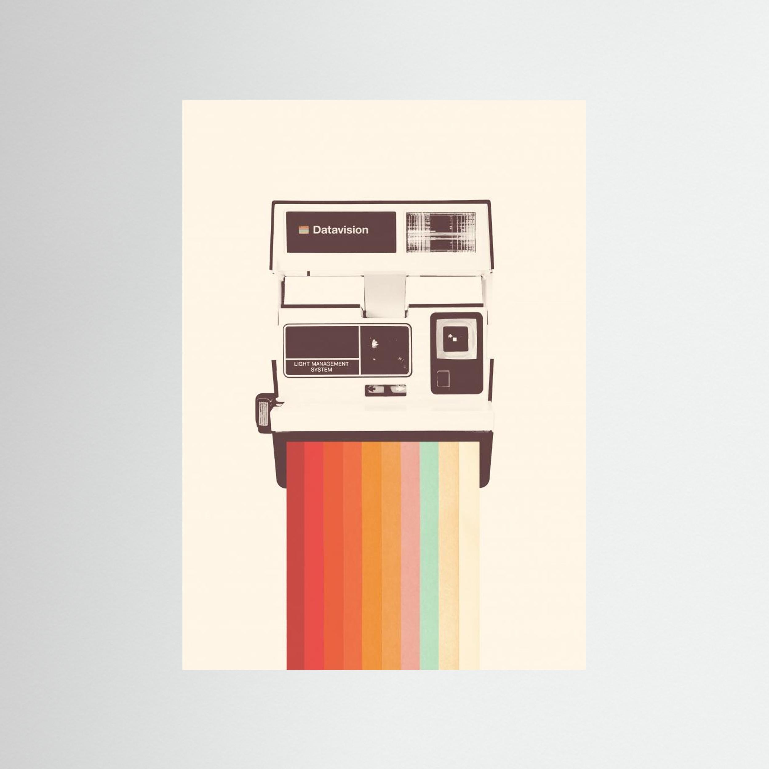 Instant Camera Rainbow by Florent Bodart