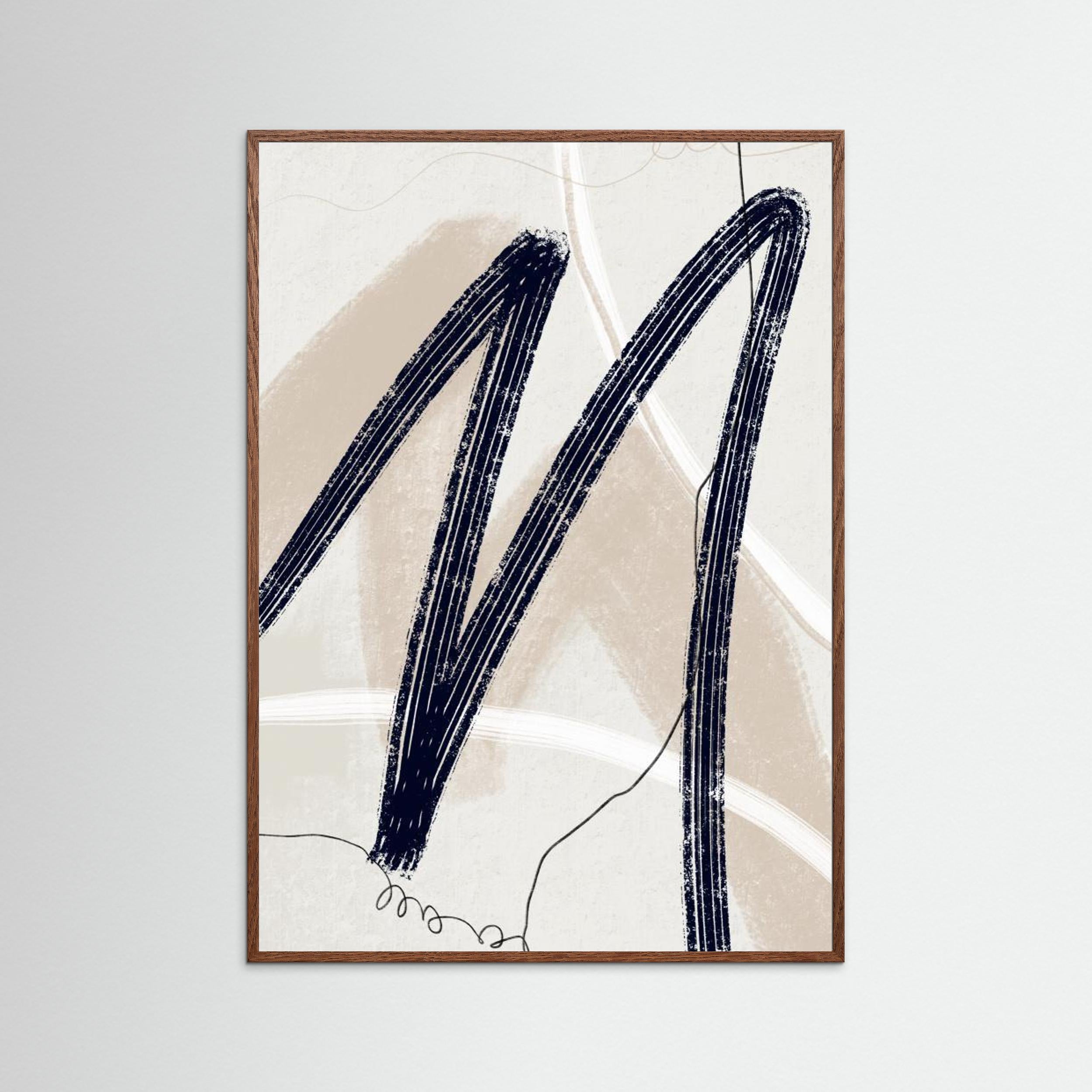 Abstract Lines No. 2 by Anne Marie Volfova