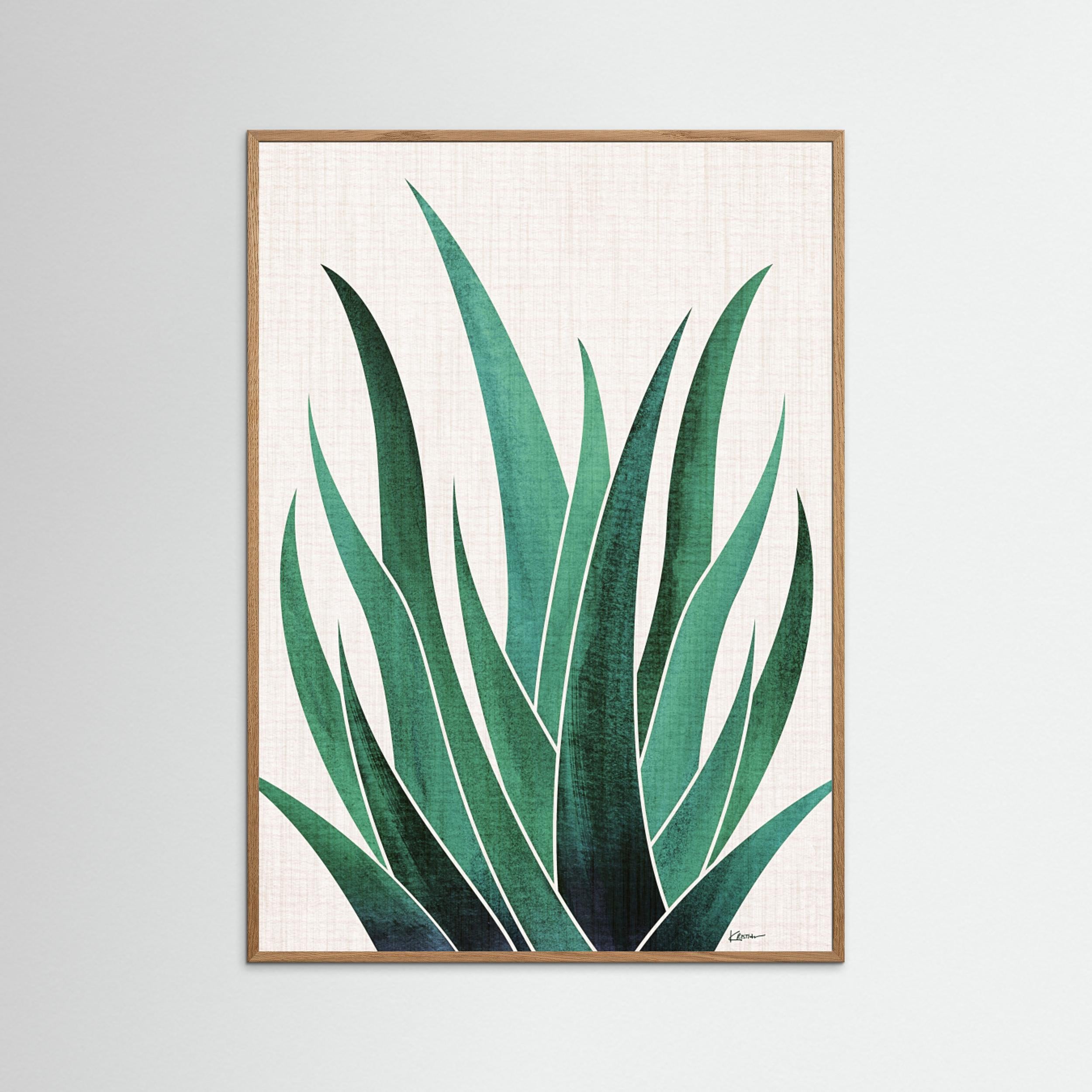 Desert Agave Cactus by Kristian Gallagher