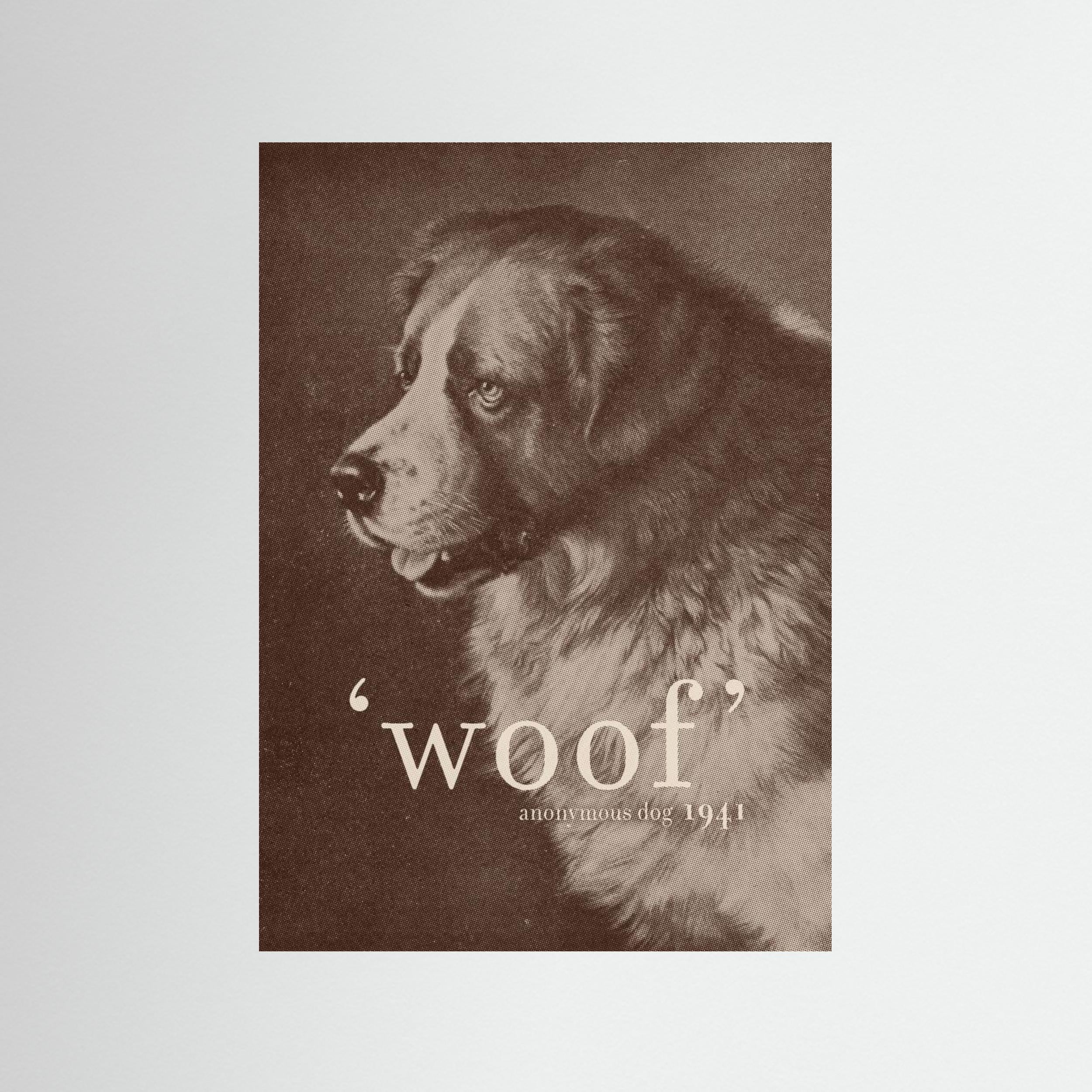 Famous Quote Dog by Florent Bodart