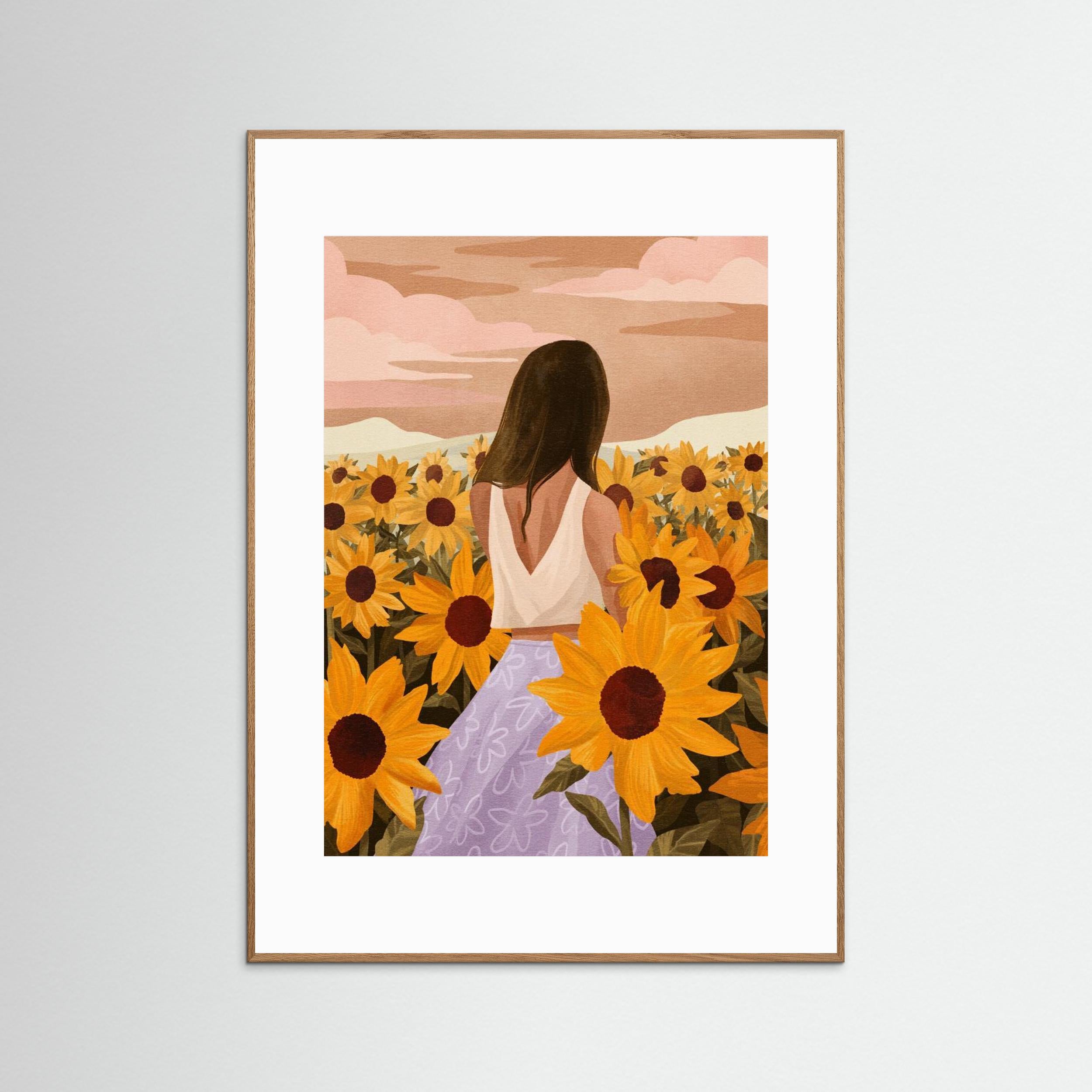 Sunflower Evenings by Goed Blauw