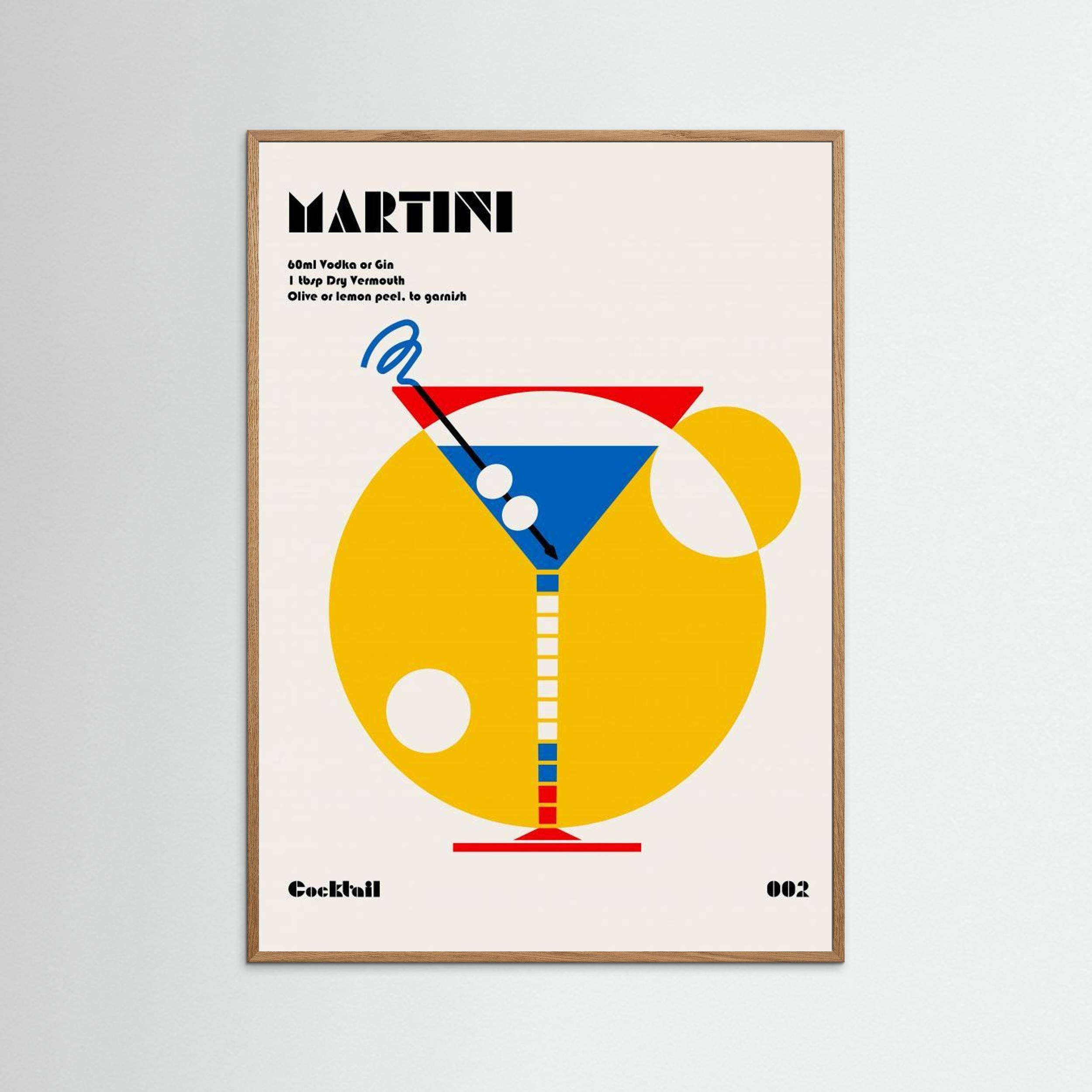 Martini Bauhaus Cocktail by Retrodrome