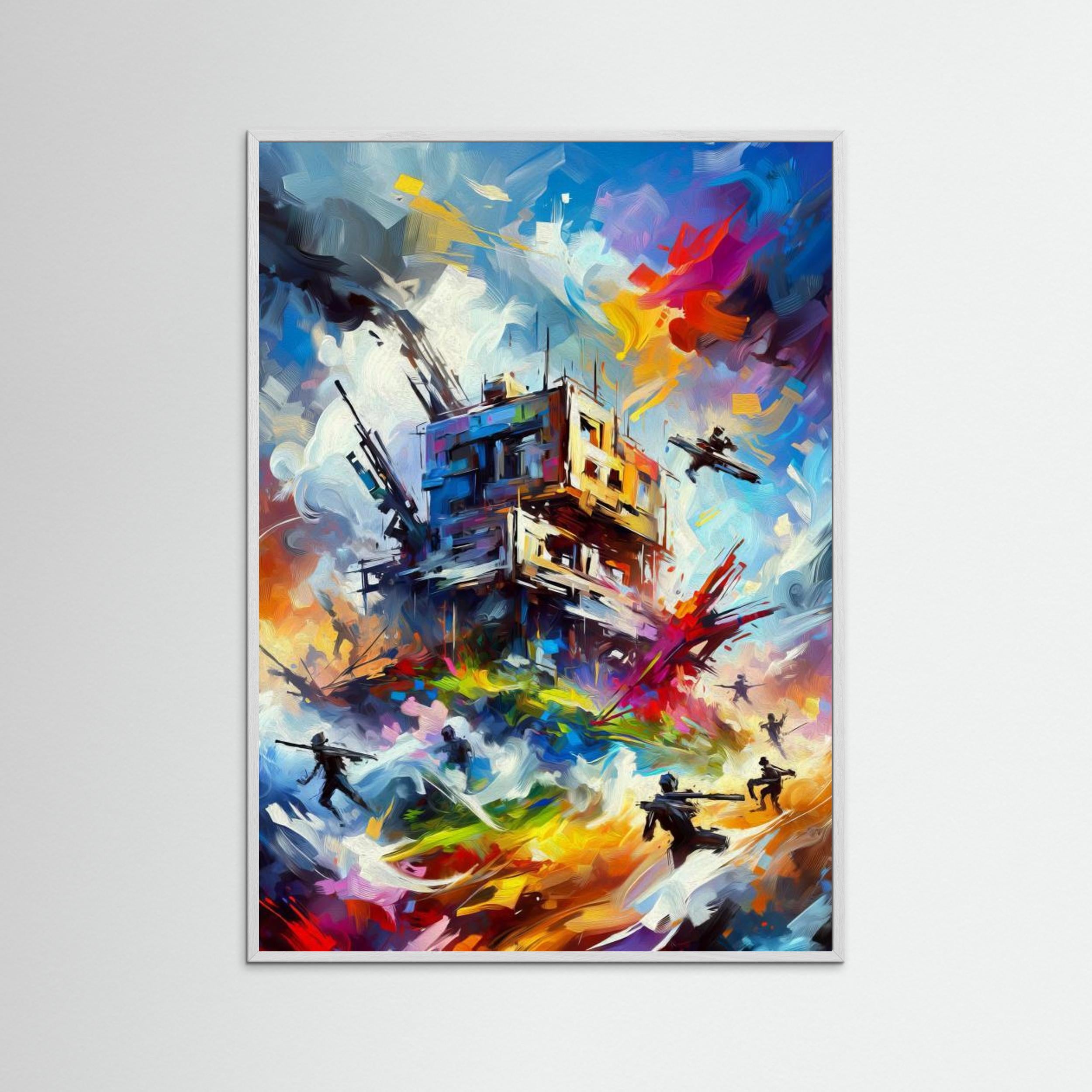 Fortnite Abstract by Andreas Magnusson