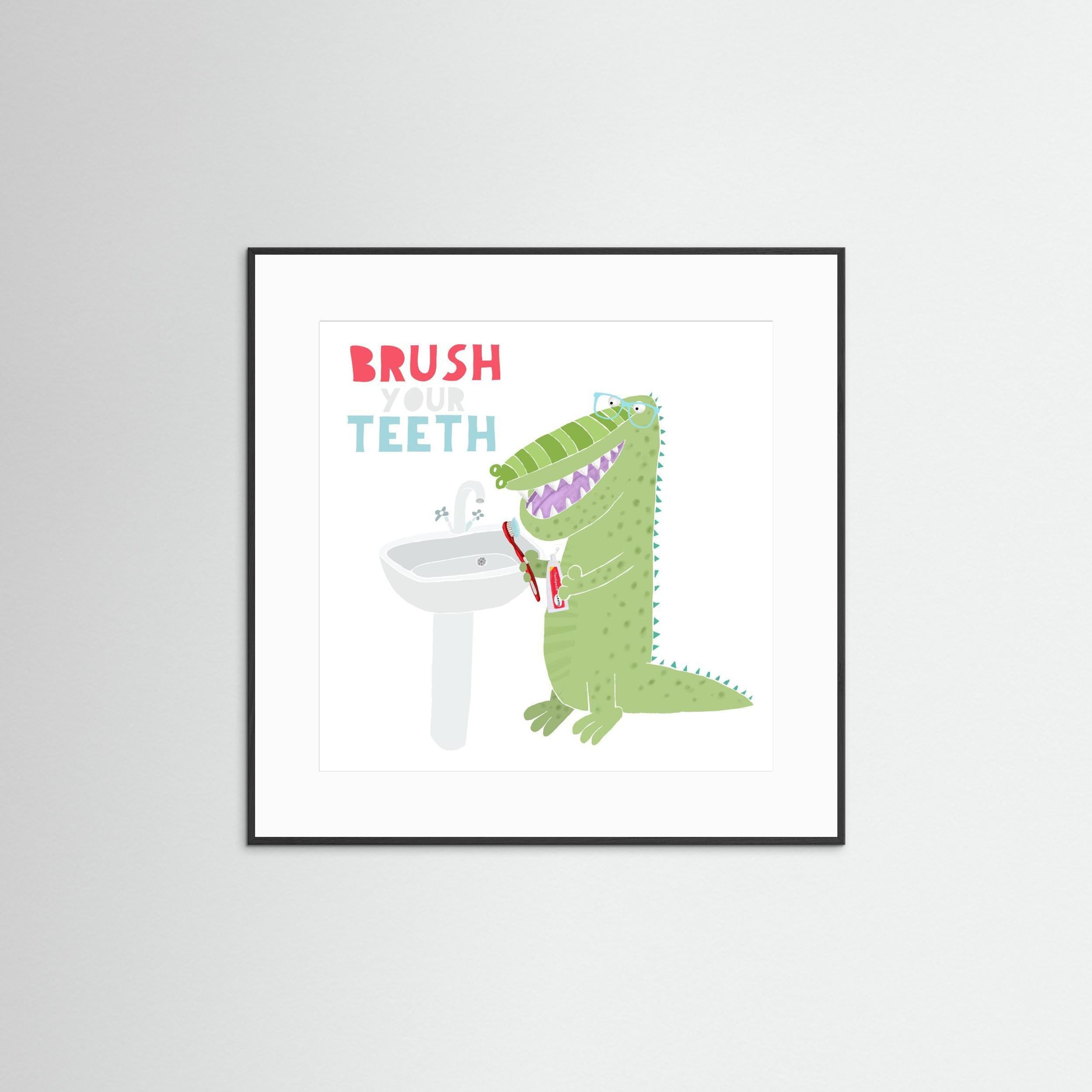 Brush Your Teeth with Funny Crocodile by Carla Daly
