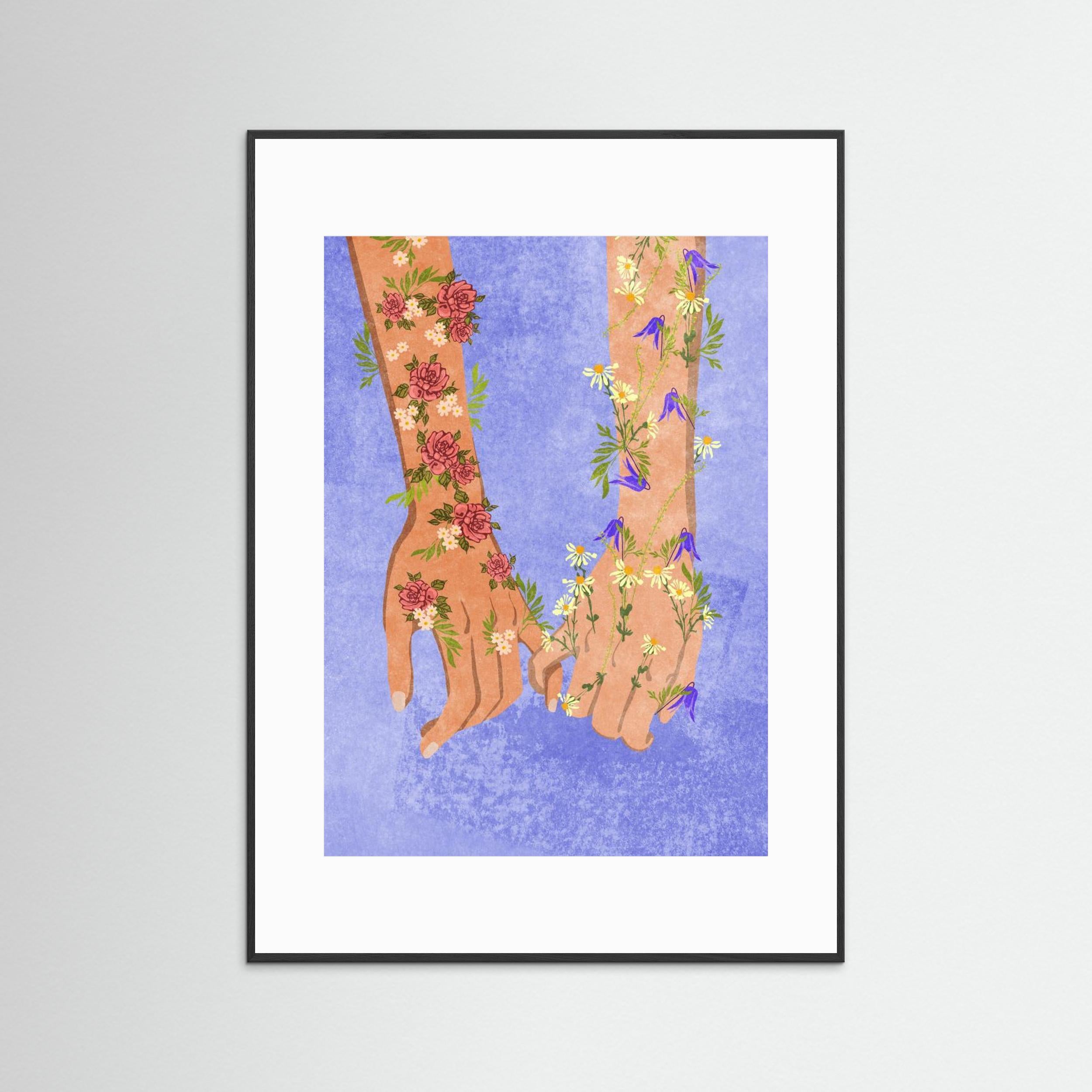 Holding hands by Raissa Oltmanns