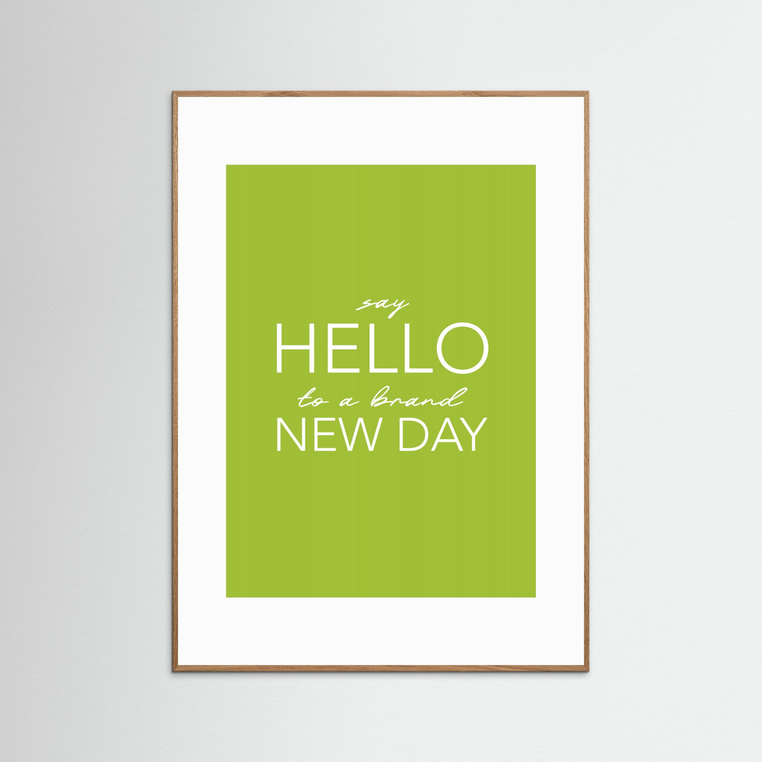 Say Hello To a Brand New Day by Andreas Magnusson