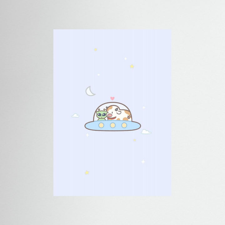 Cute Alien Cow by Xuan Thai