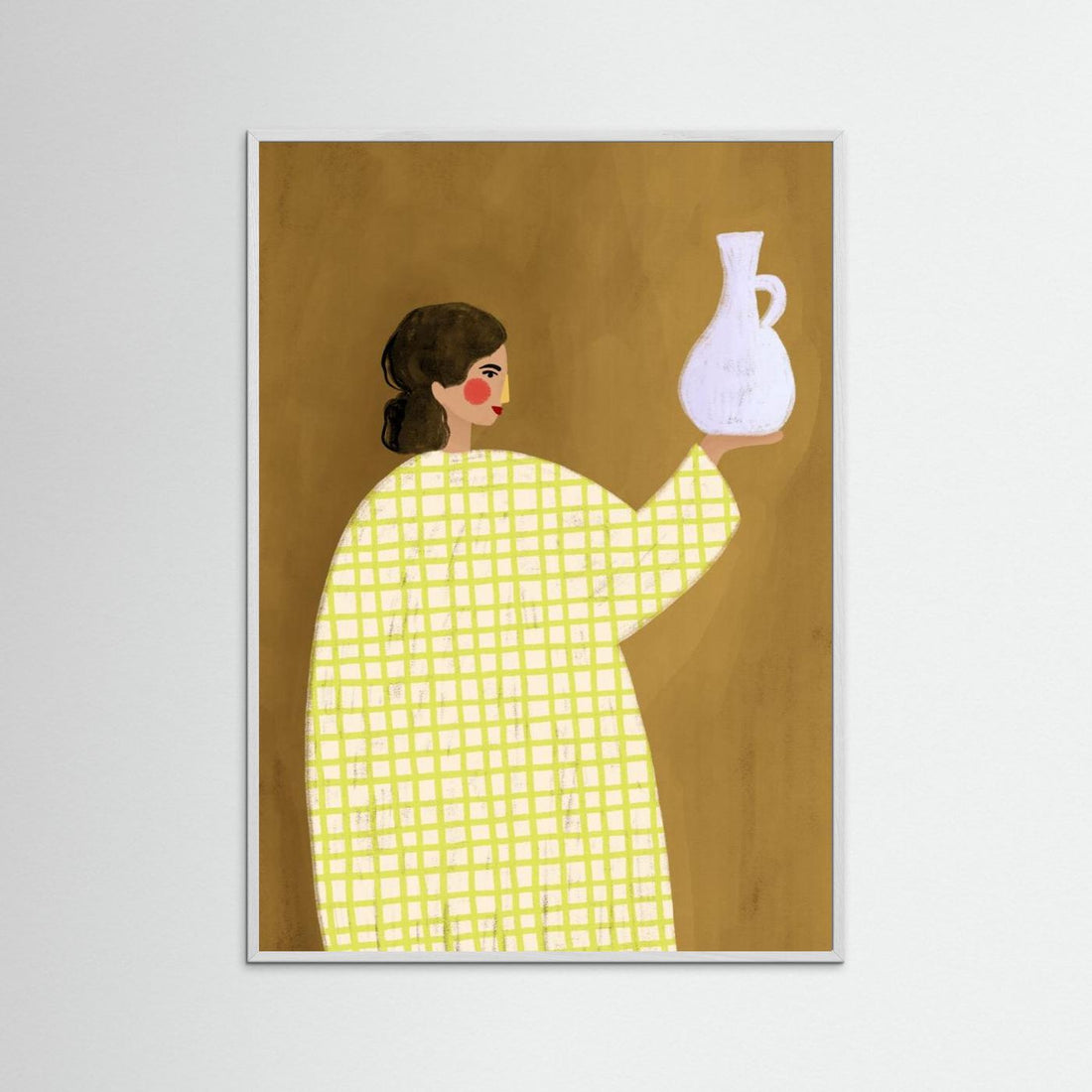 The Woman With Vase by Bea Müller