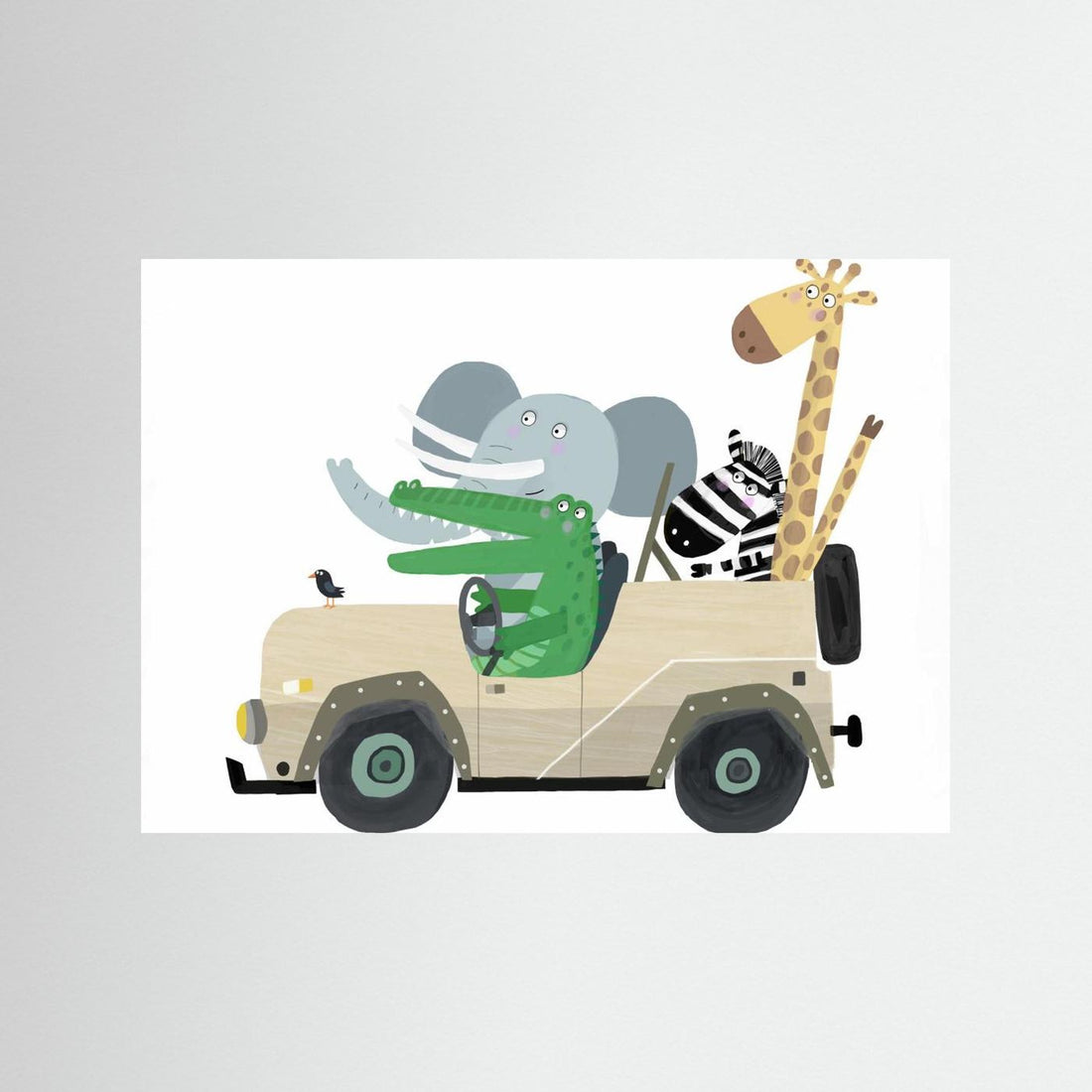Safari Animal Ride by Carla Daly
