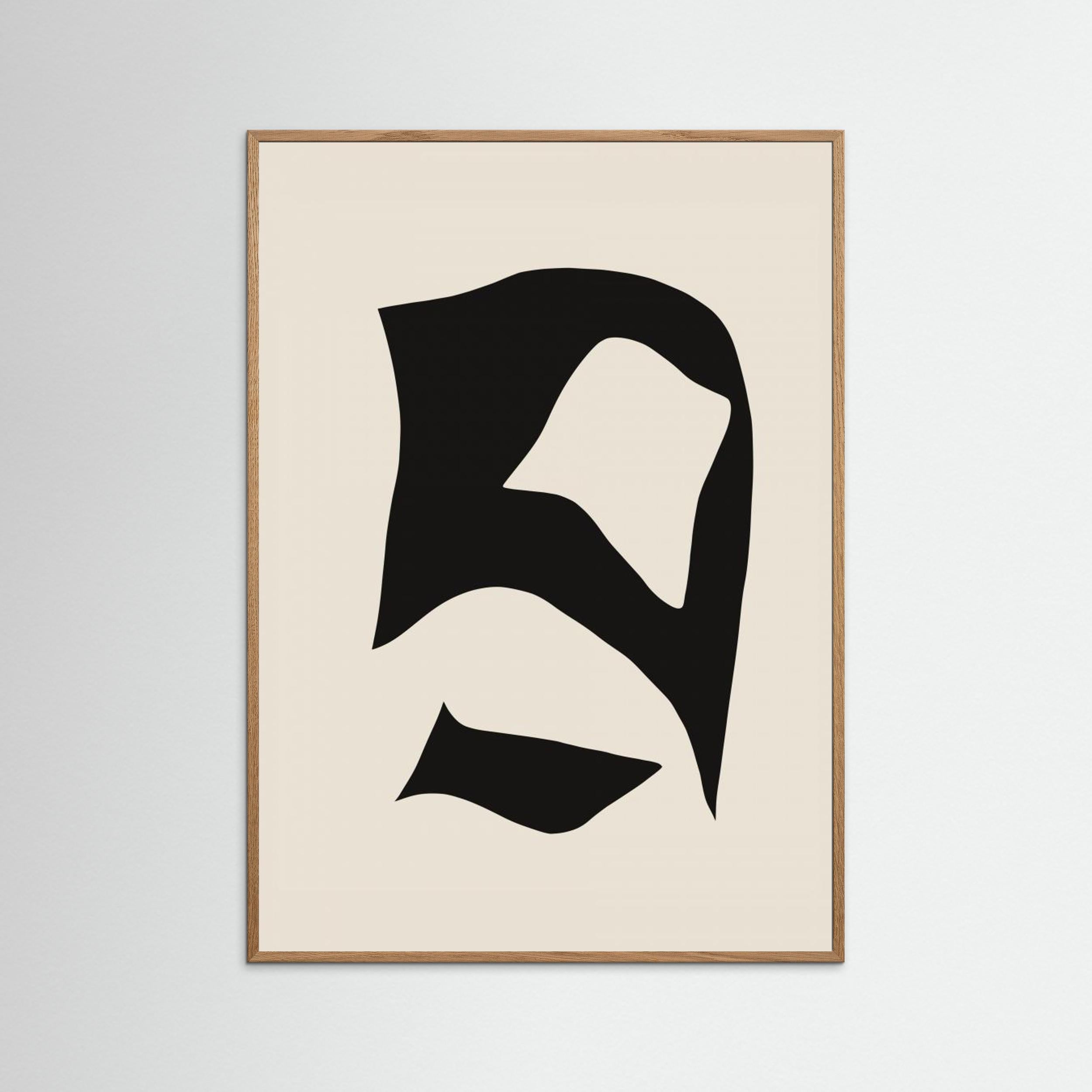 Distorted Black Cut Out by Little Dean