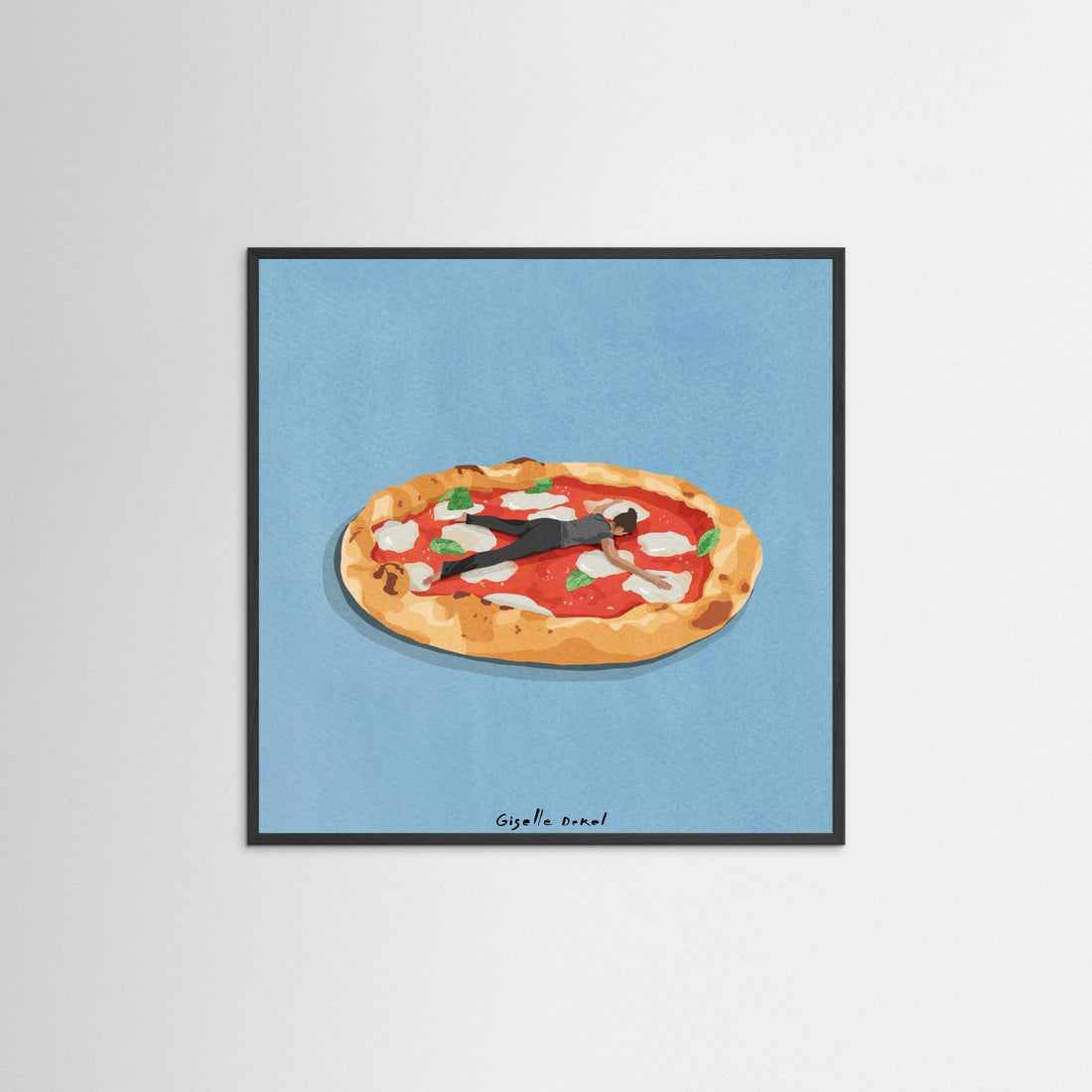 Pizza Girl by Giselle Dekel