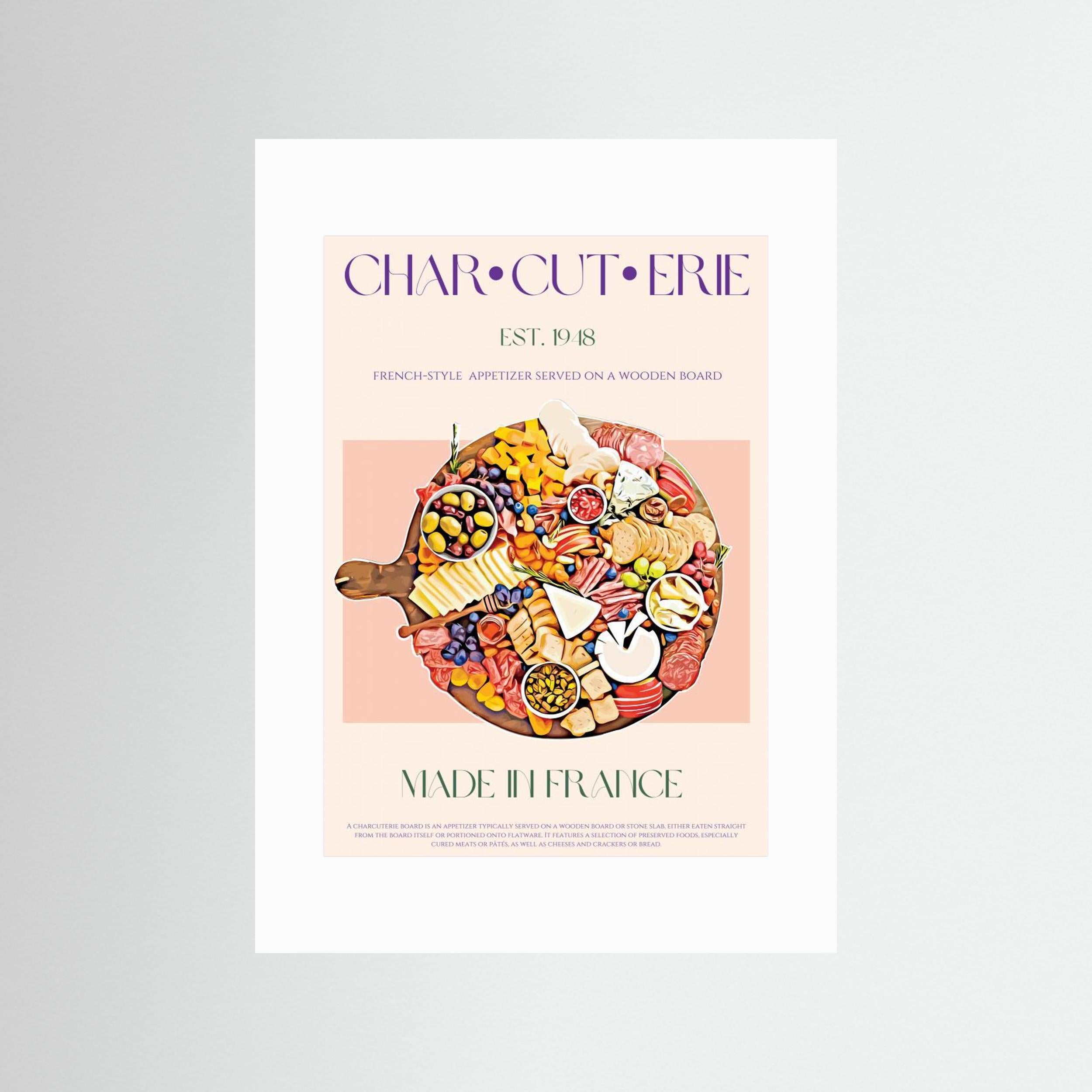 23ratiocharcuterieprint by Nazma Khokhar