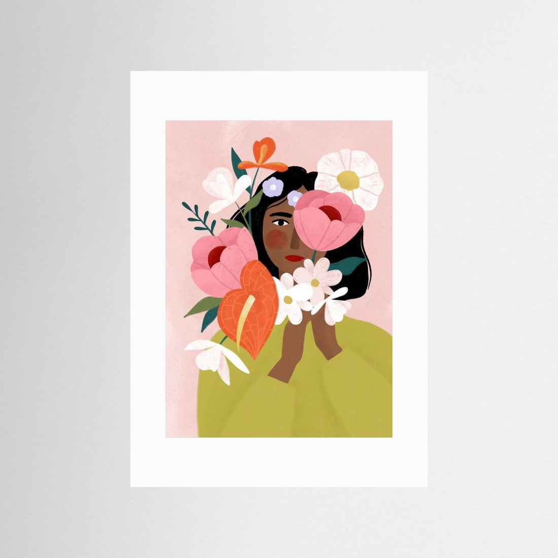 Flower Lady by Bea Müller