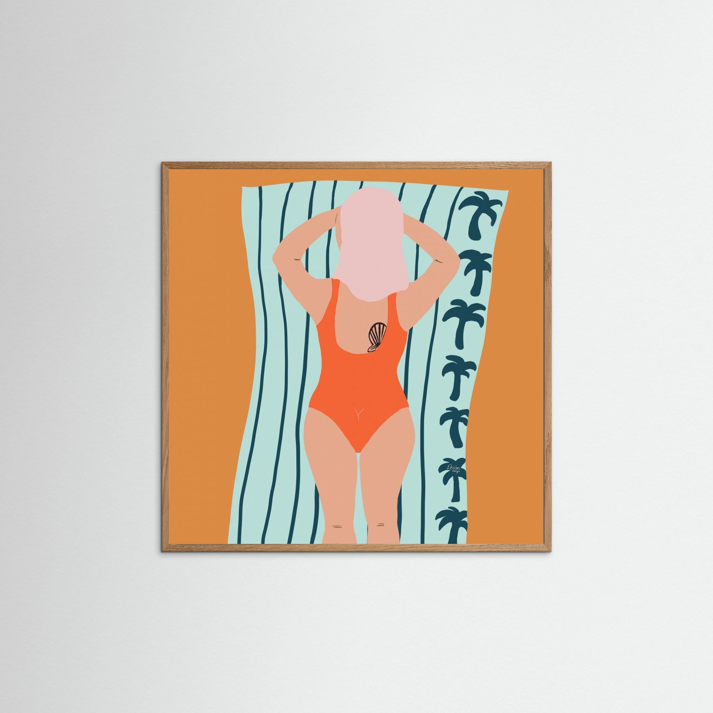 The Red Swimsuit by Alix Campbell