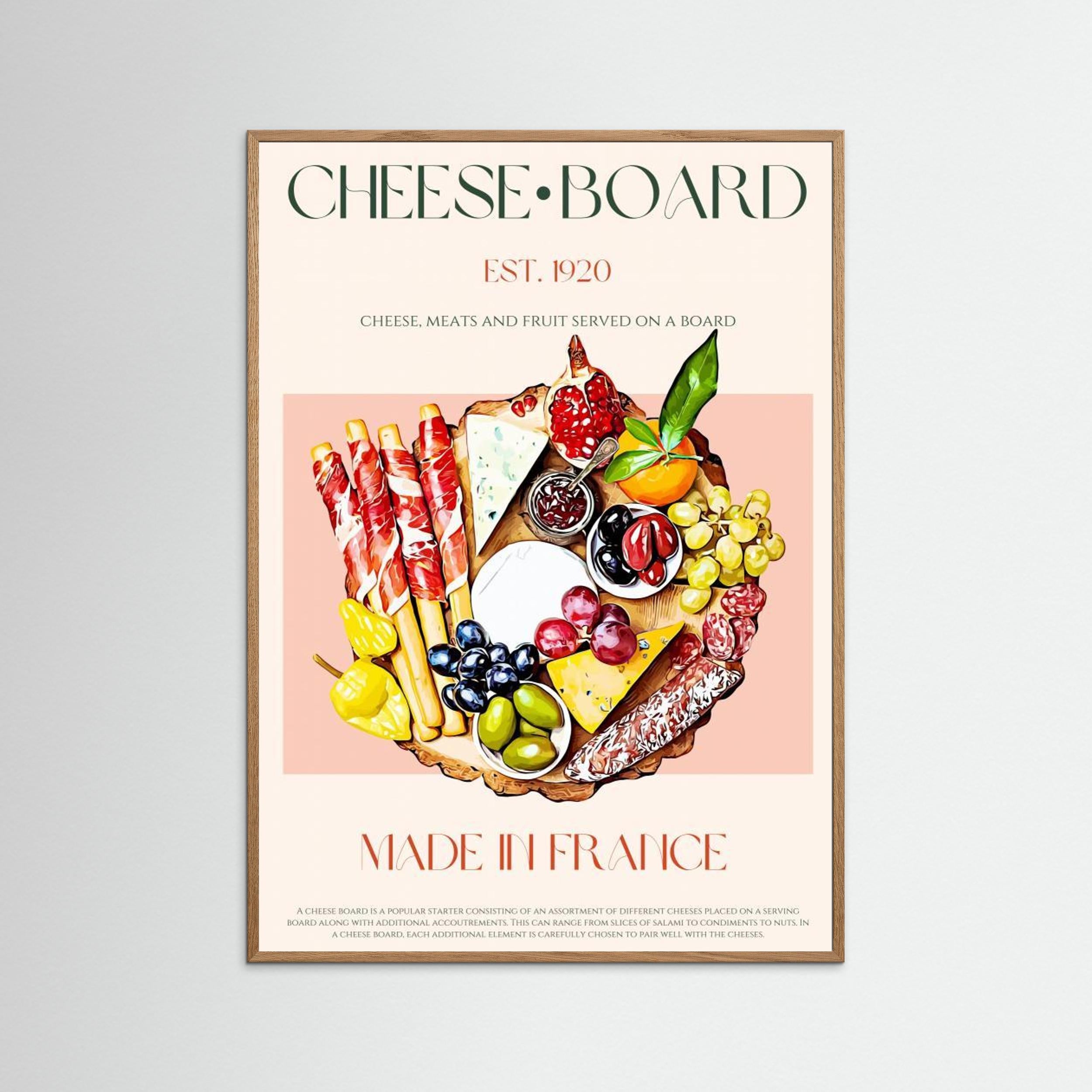 23ratiocheeseboardprint by Nazma Khokhar