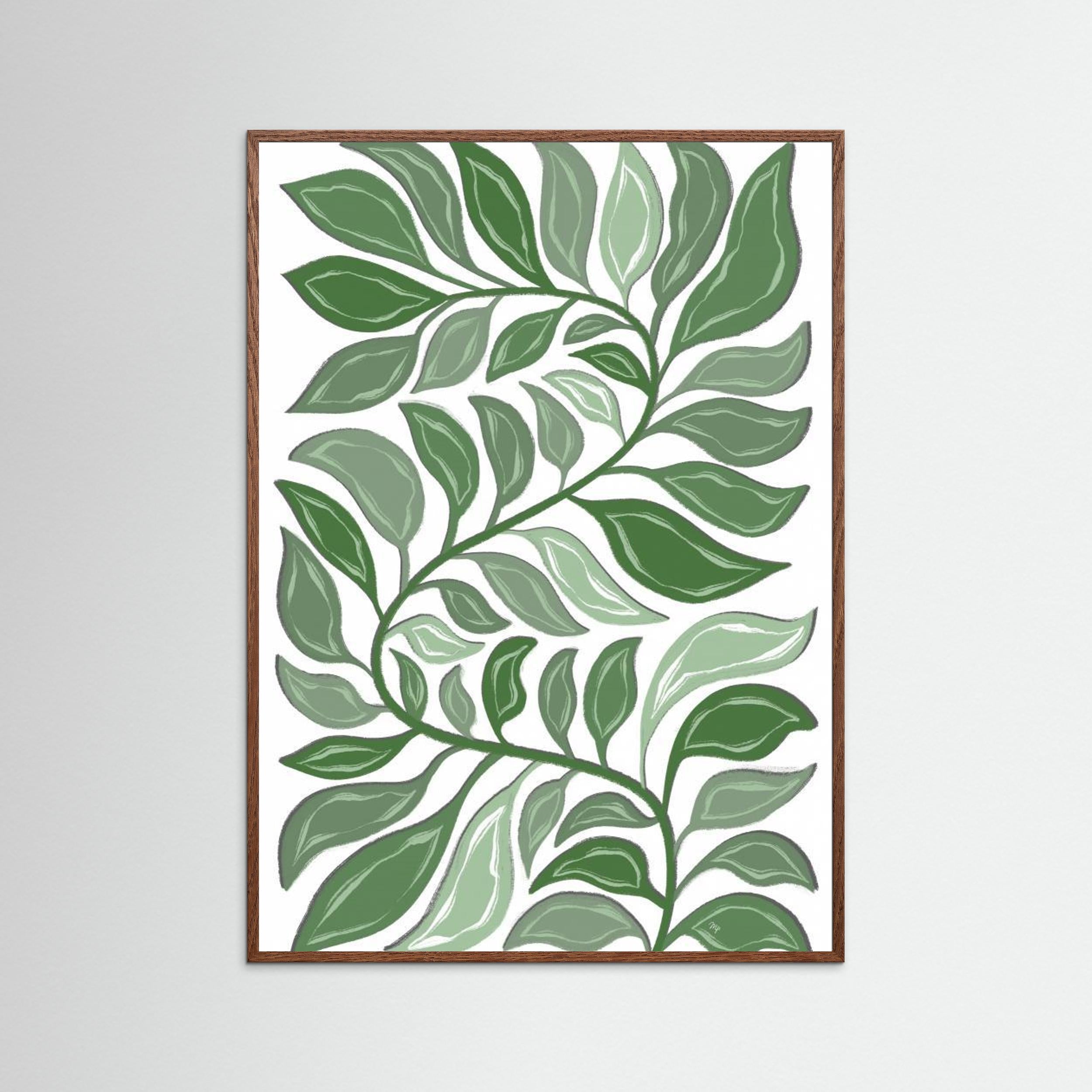 Green Plant by Martina