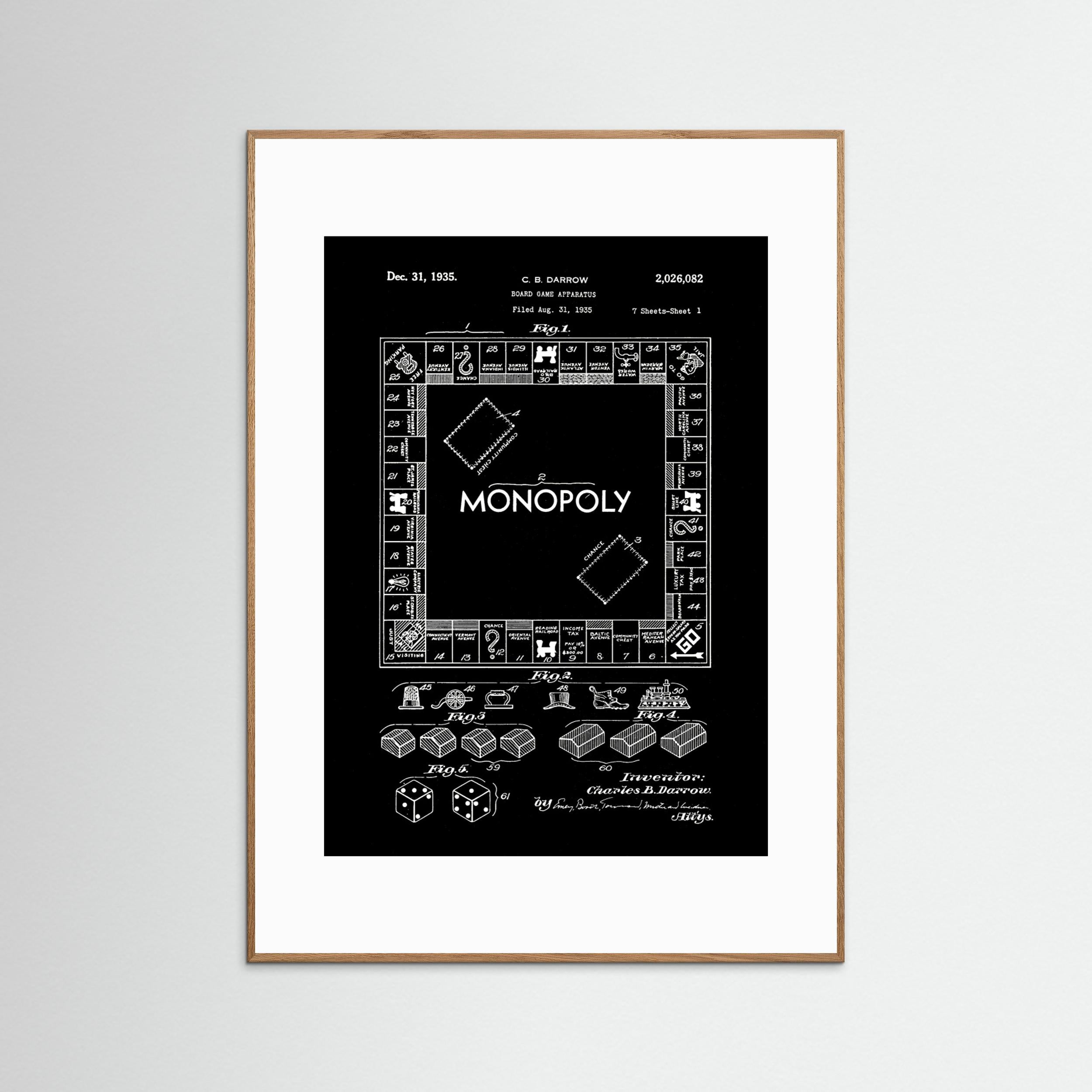 Board Game Patent 1935 by Andreas Magnusson