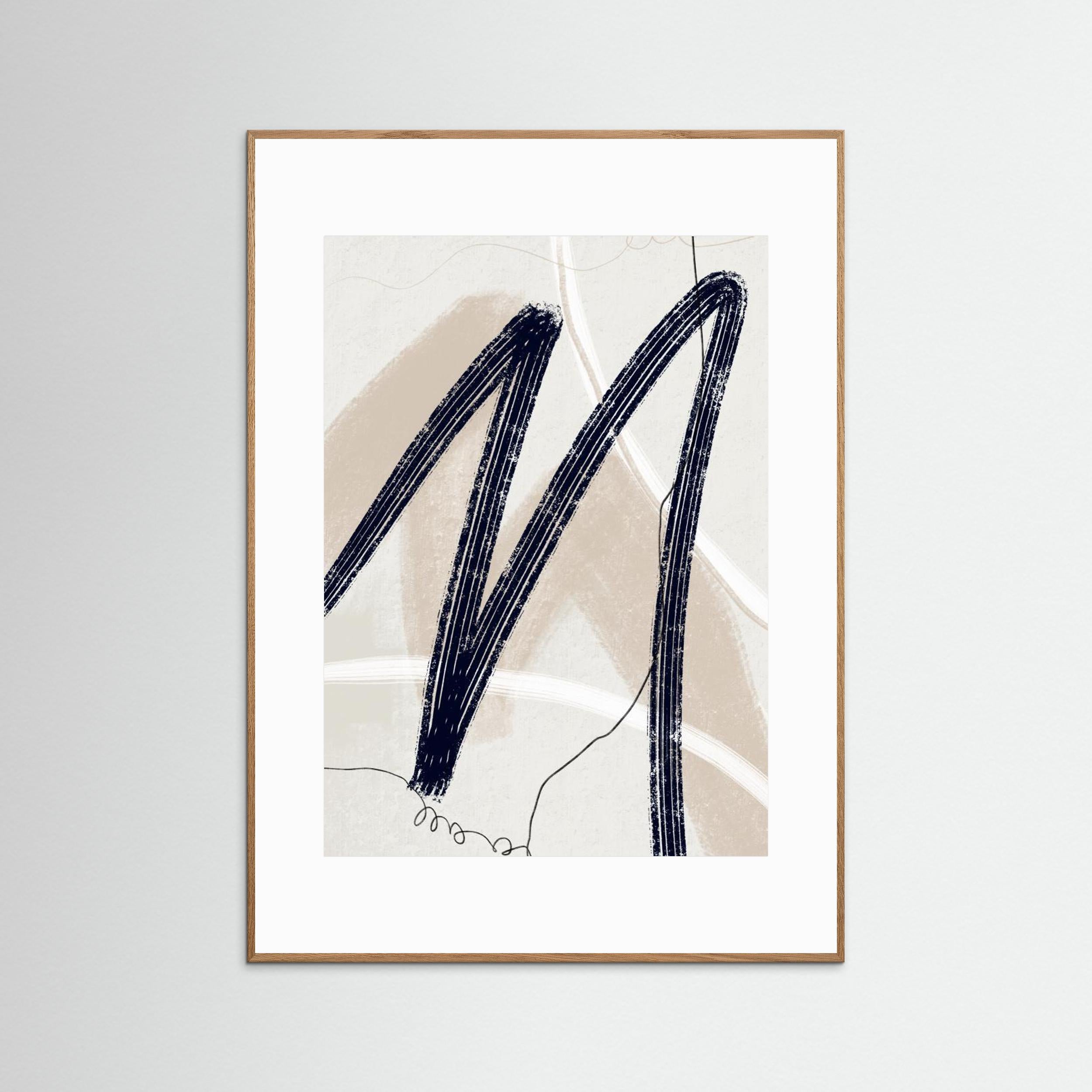 Abstract Lines No. 2 by Anne Marie Volfova